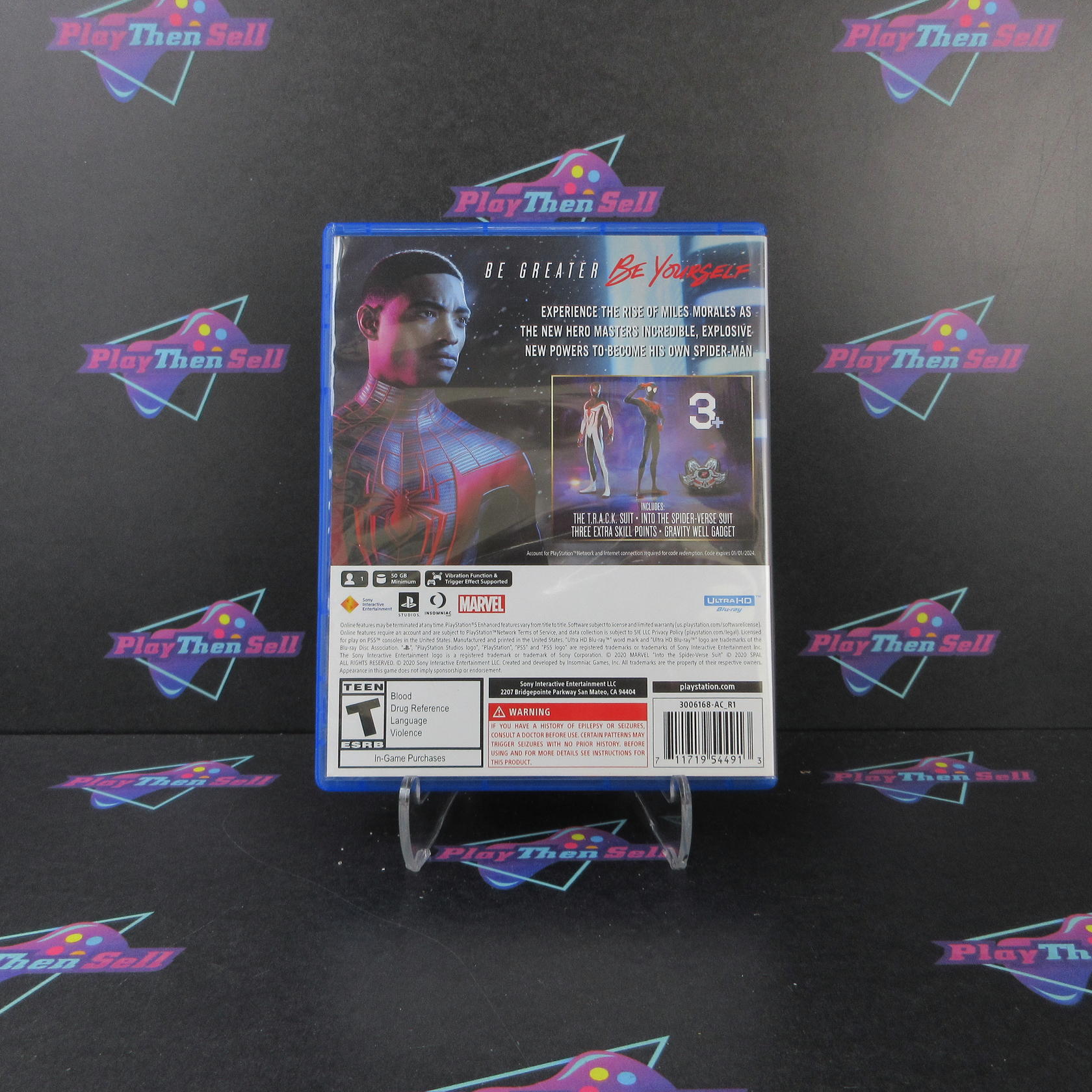 Marvel’s Spider-Man Miles Morales Launch Edition PS5 PlayStation 5 - Like New