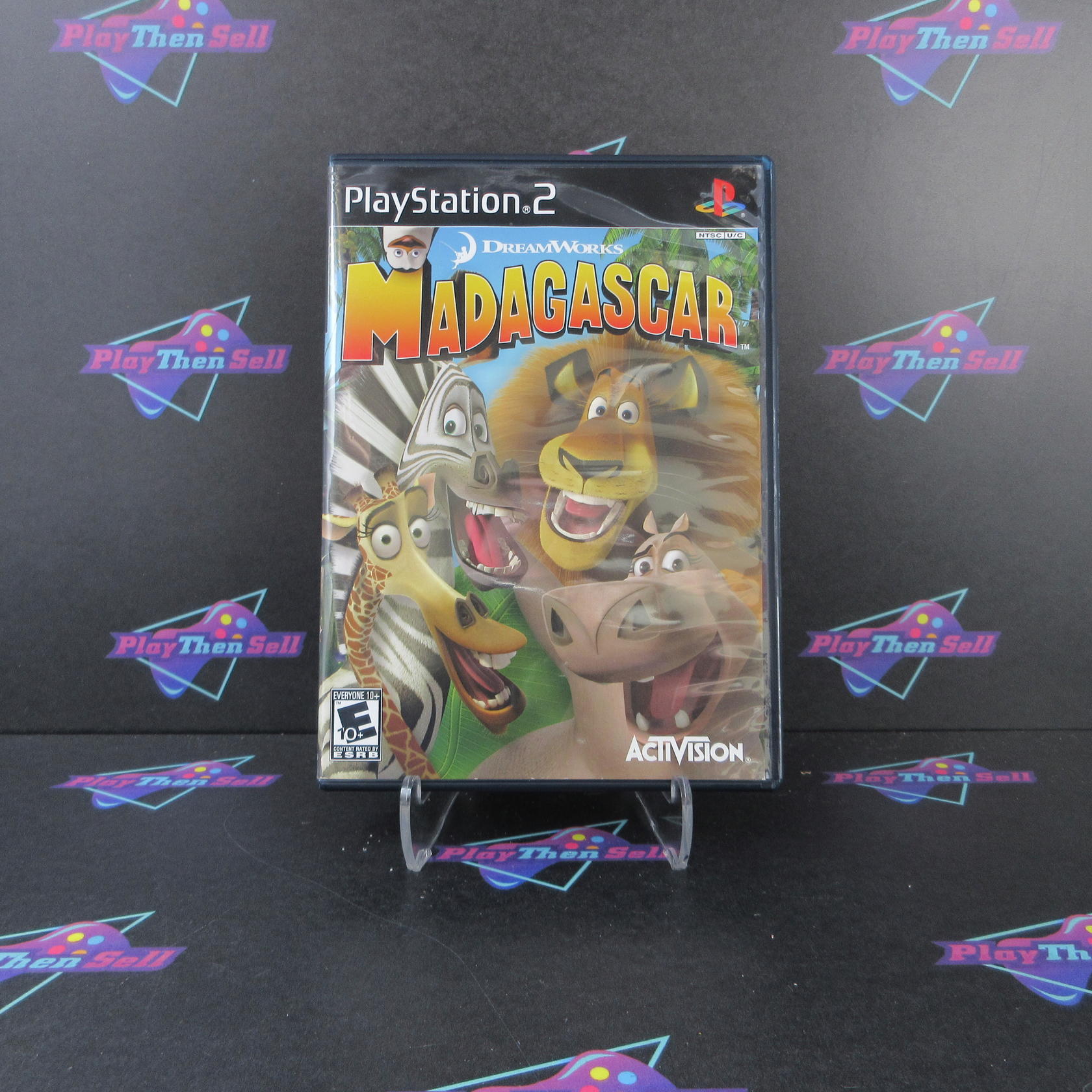 Madagascar PS2 PlayStation 2 AD/MD Complete CIB - Very Good
