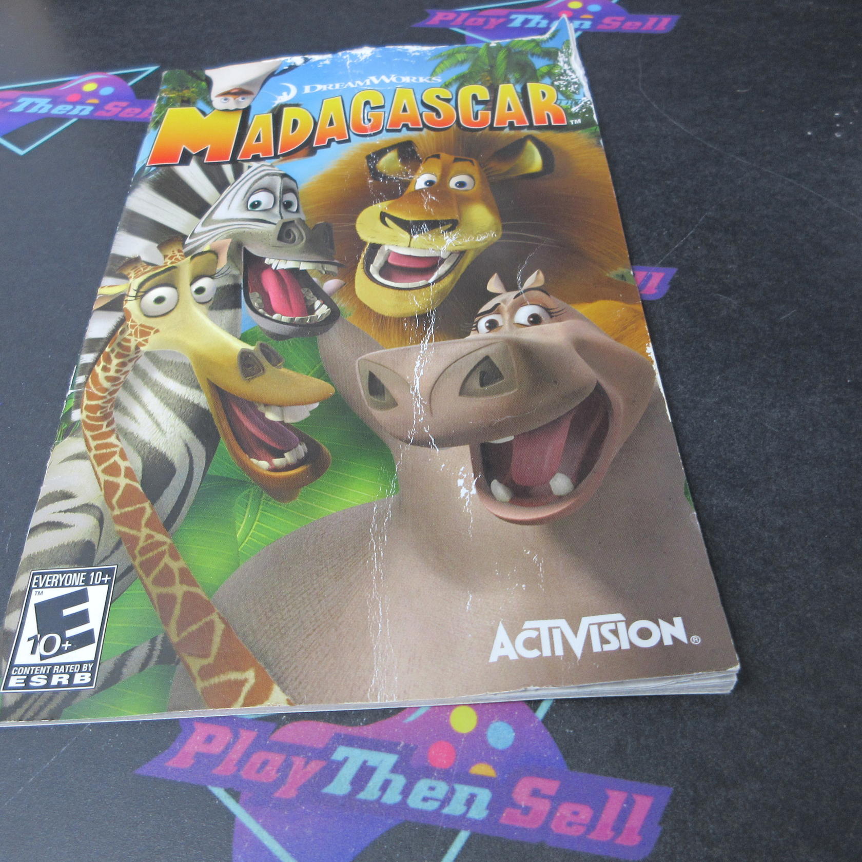 Madagascar PS2 PlayStation 2 AD/MD Complete CIB - Very Good