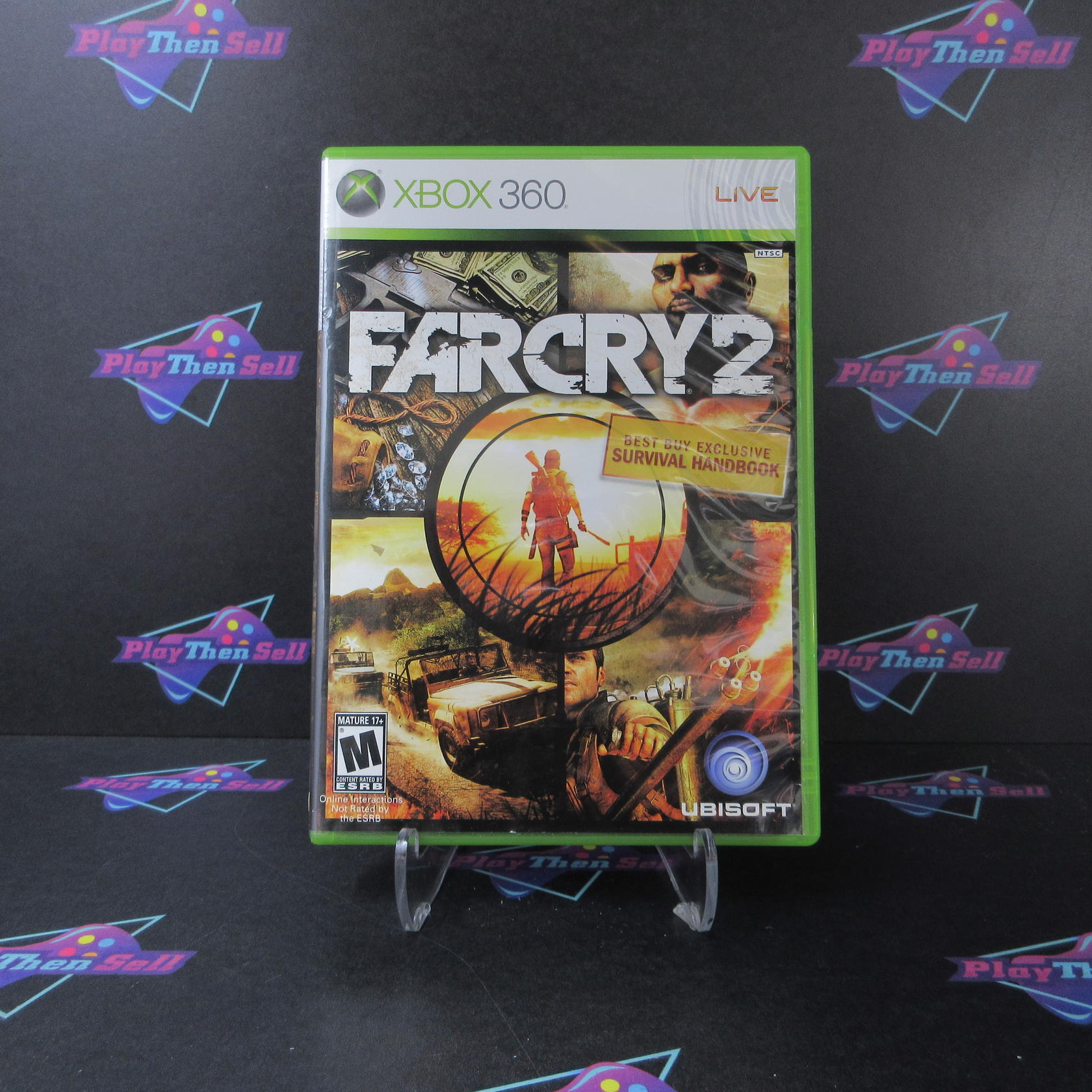Far Cry 2 Best Buy Edition Xbox 360 + Survival Handbook - Like New