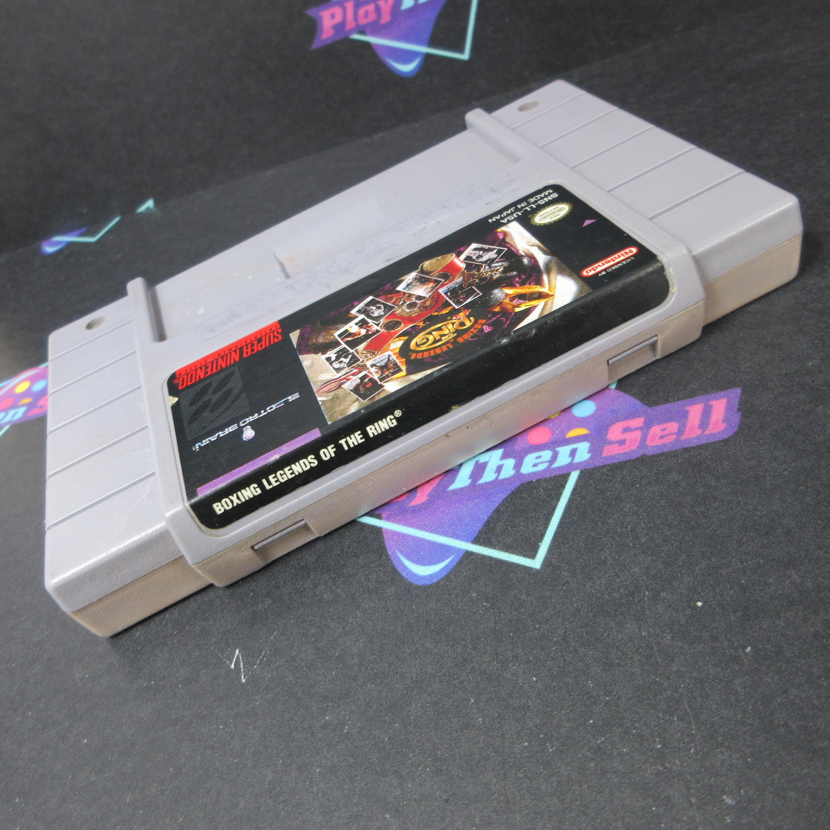 Boxing Legends of the Ring Nintendo SNES Cart Only AD Authentic / Tested - Very Good