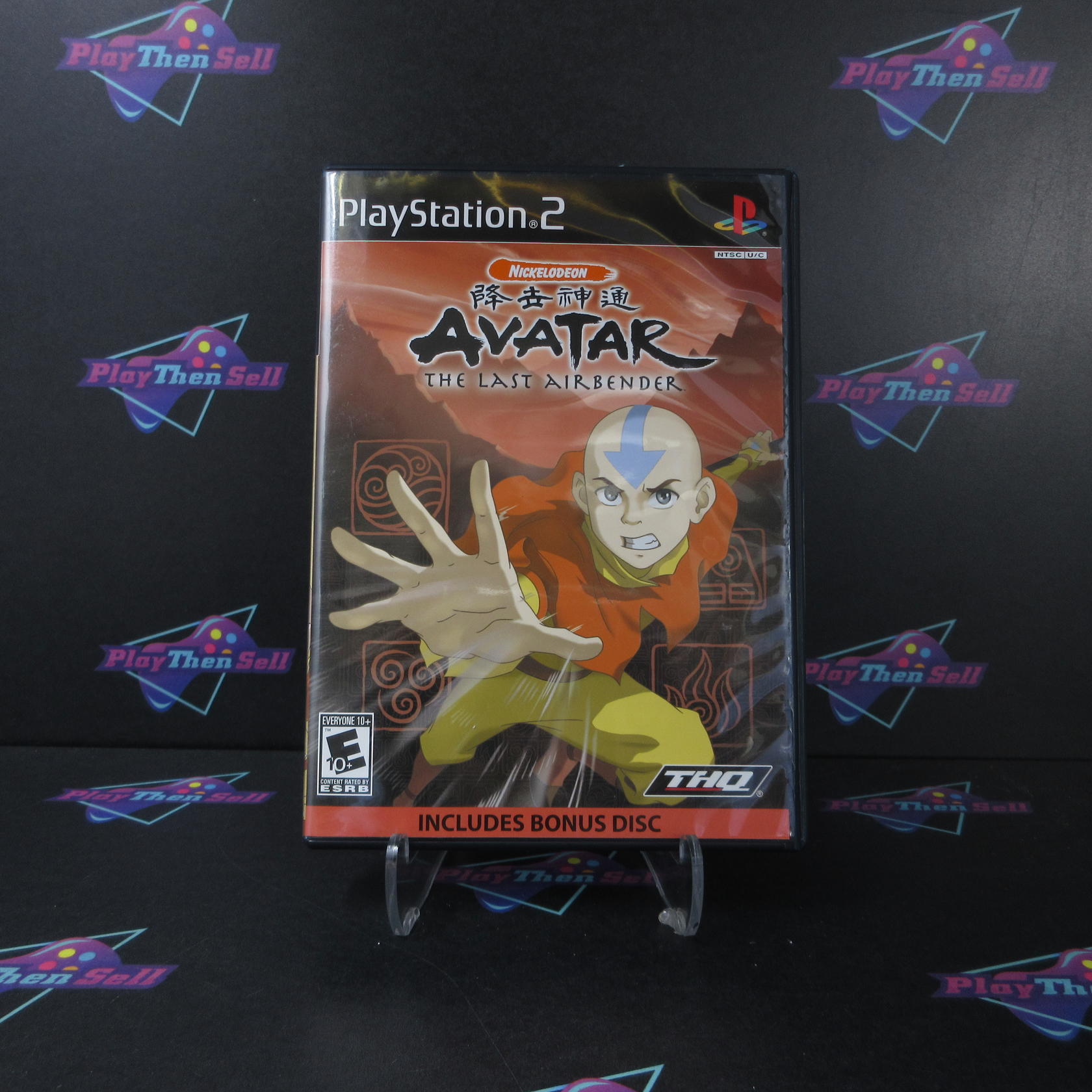 Avatar The Last Airbender PS2 PlayStation 2 No Bonus Disc - Excellent