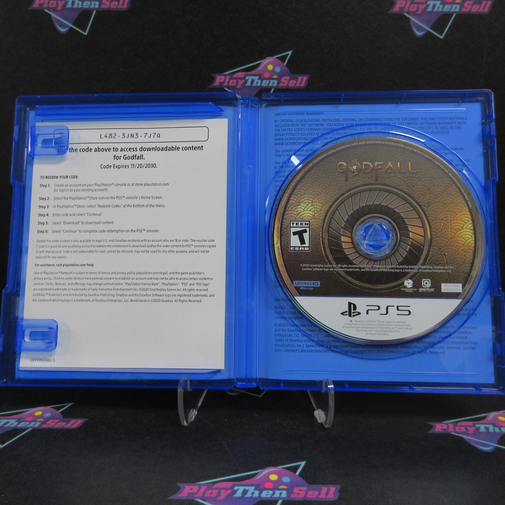 Godfall PS5 PlayStation 5 Complete - Refurbished