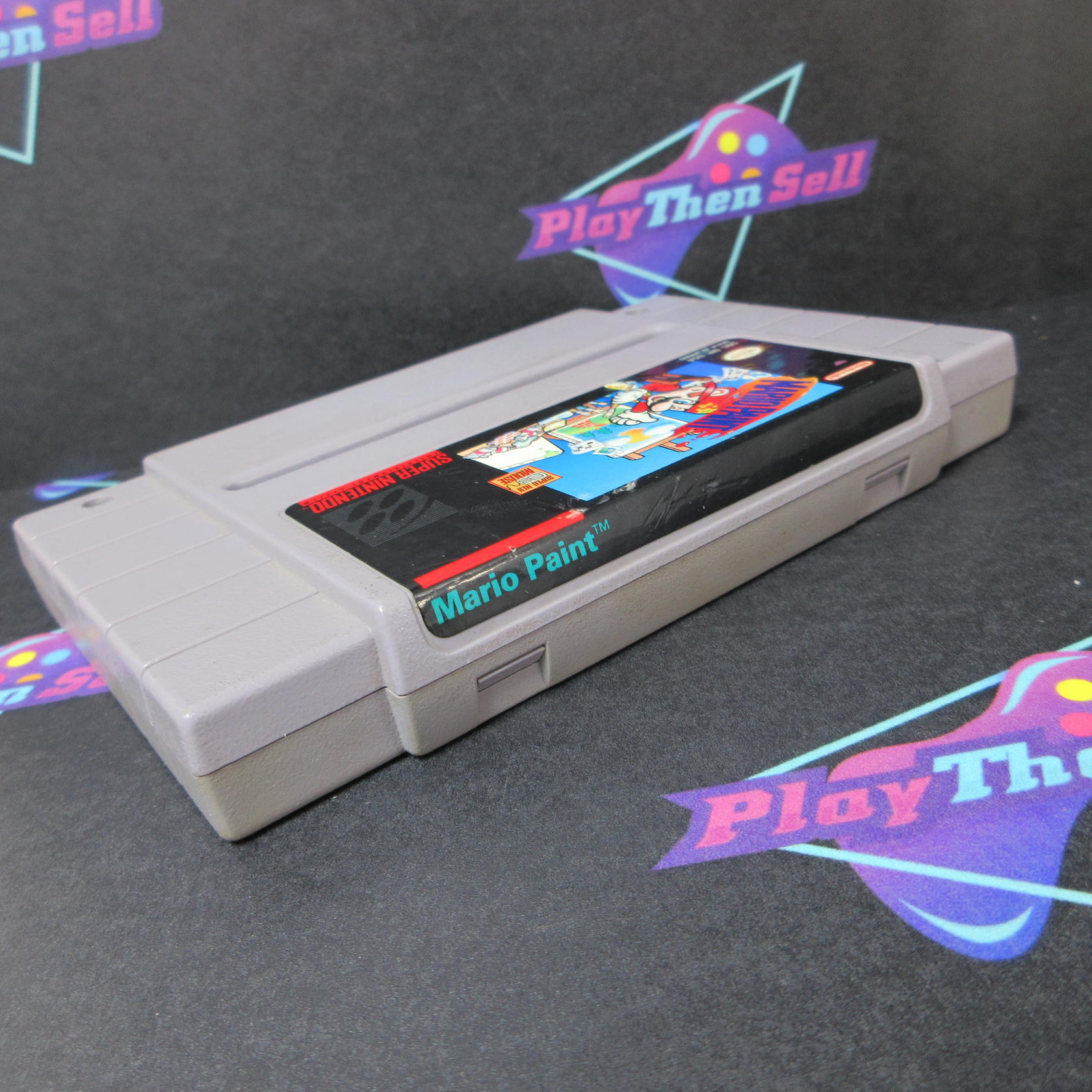 Mario Paint Super Nintendo SNES Cartridge Only AD Authentic / Tested - Very Good