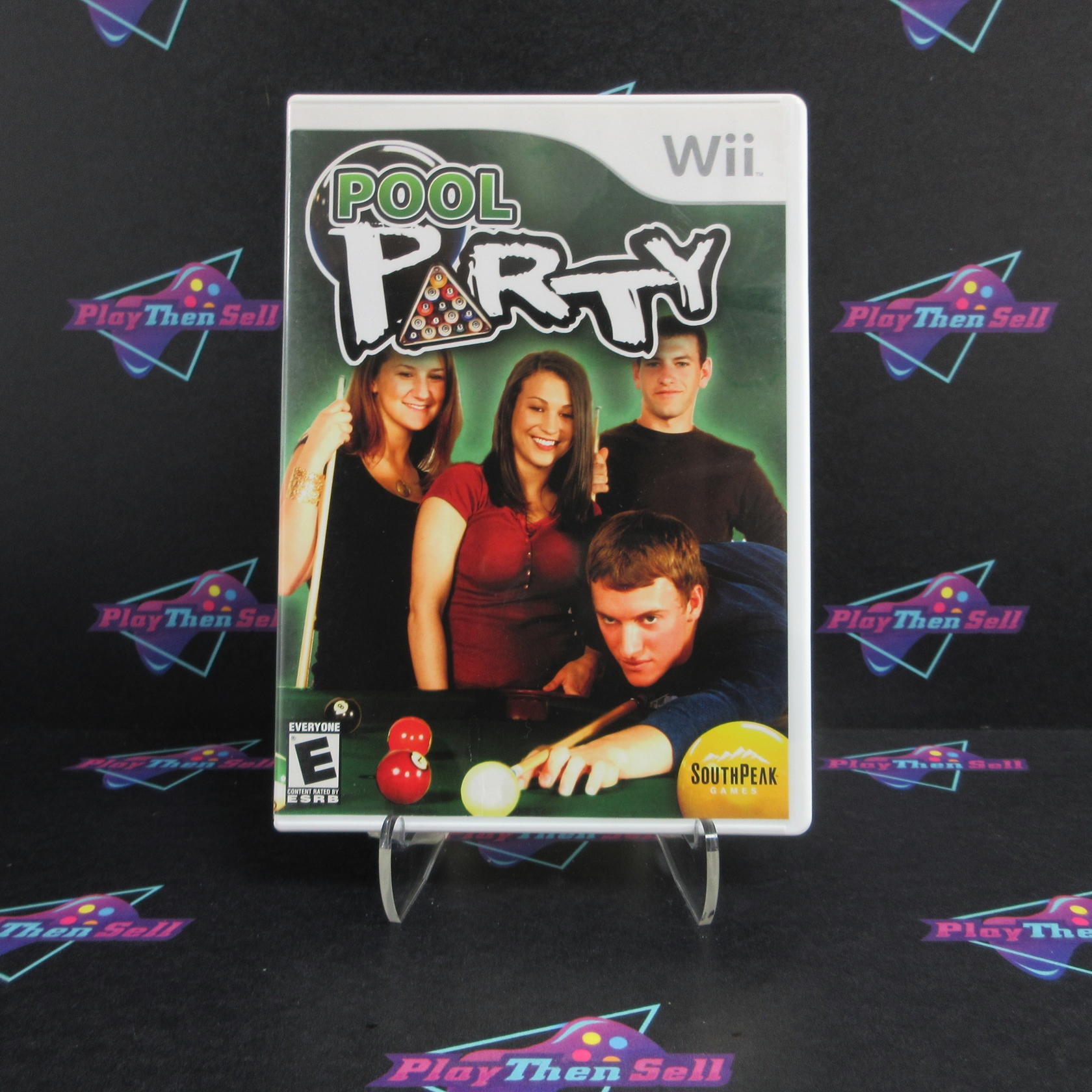 Pool Party Nintendo Wii AD Complete CIB - Very Good