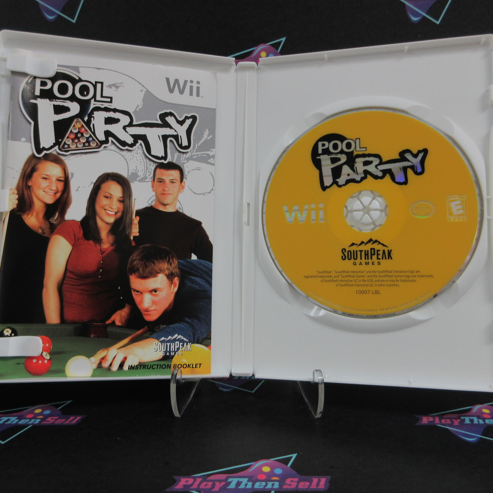 Pool Party Nintendo Wii AD Complete CIB - Very Good