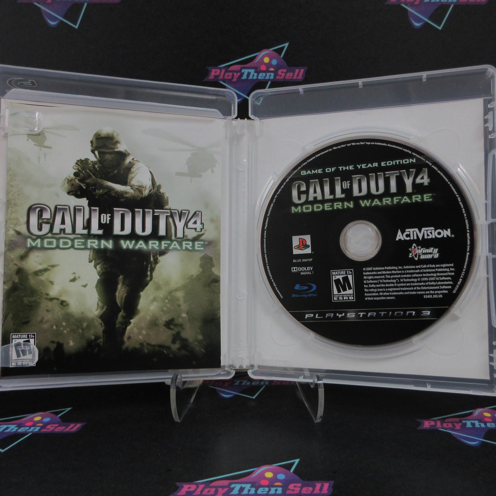 Call of Duty 4 Modern Warfare GOTY PS3 PlayStation 3 Complete - Excellent