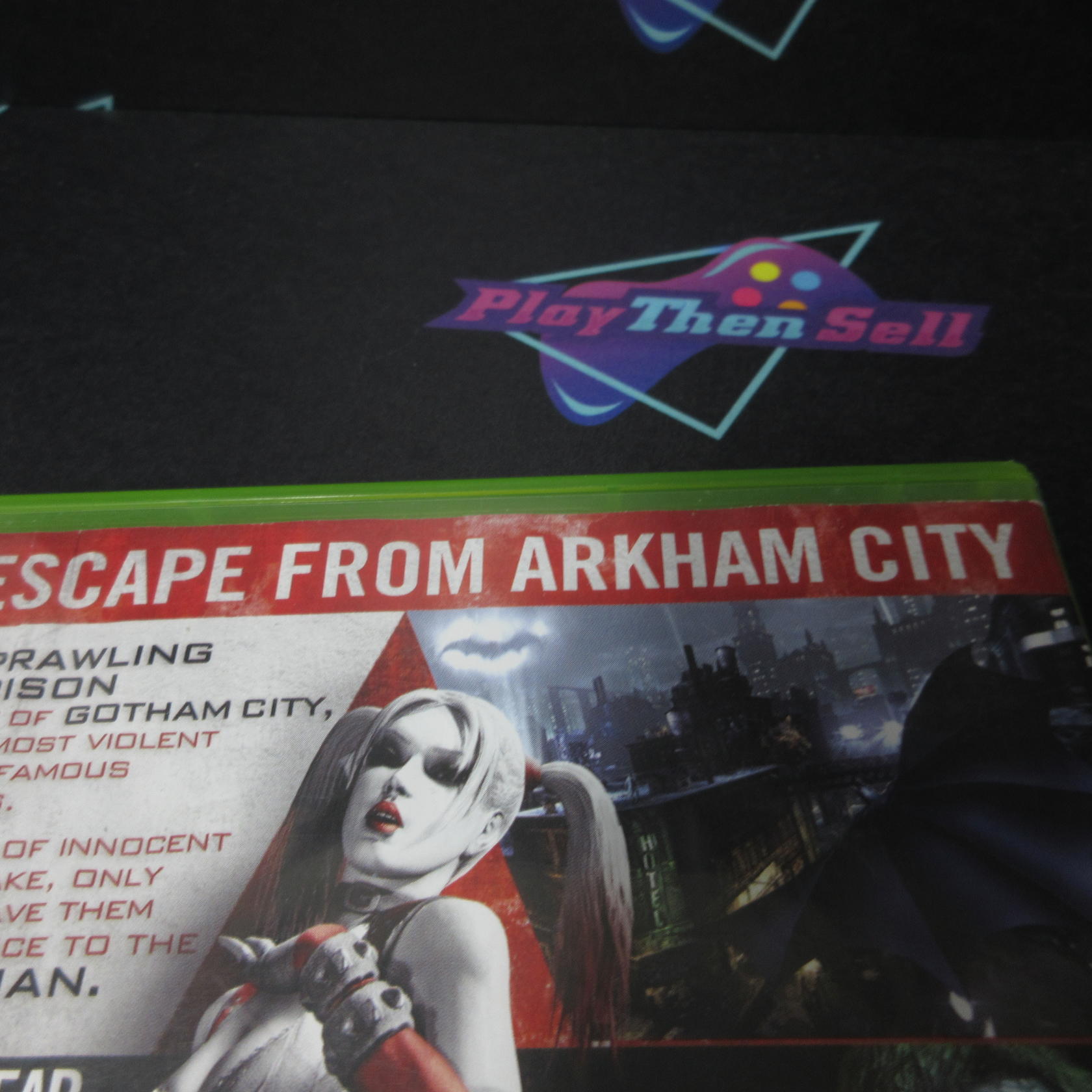 Batman Arkham City GOTY Platinum Hits BL Disc Xbox 360 AD Complete CIB - Very Good