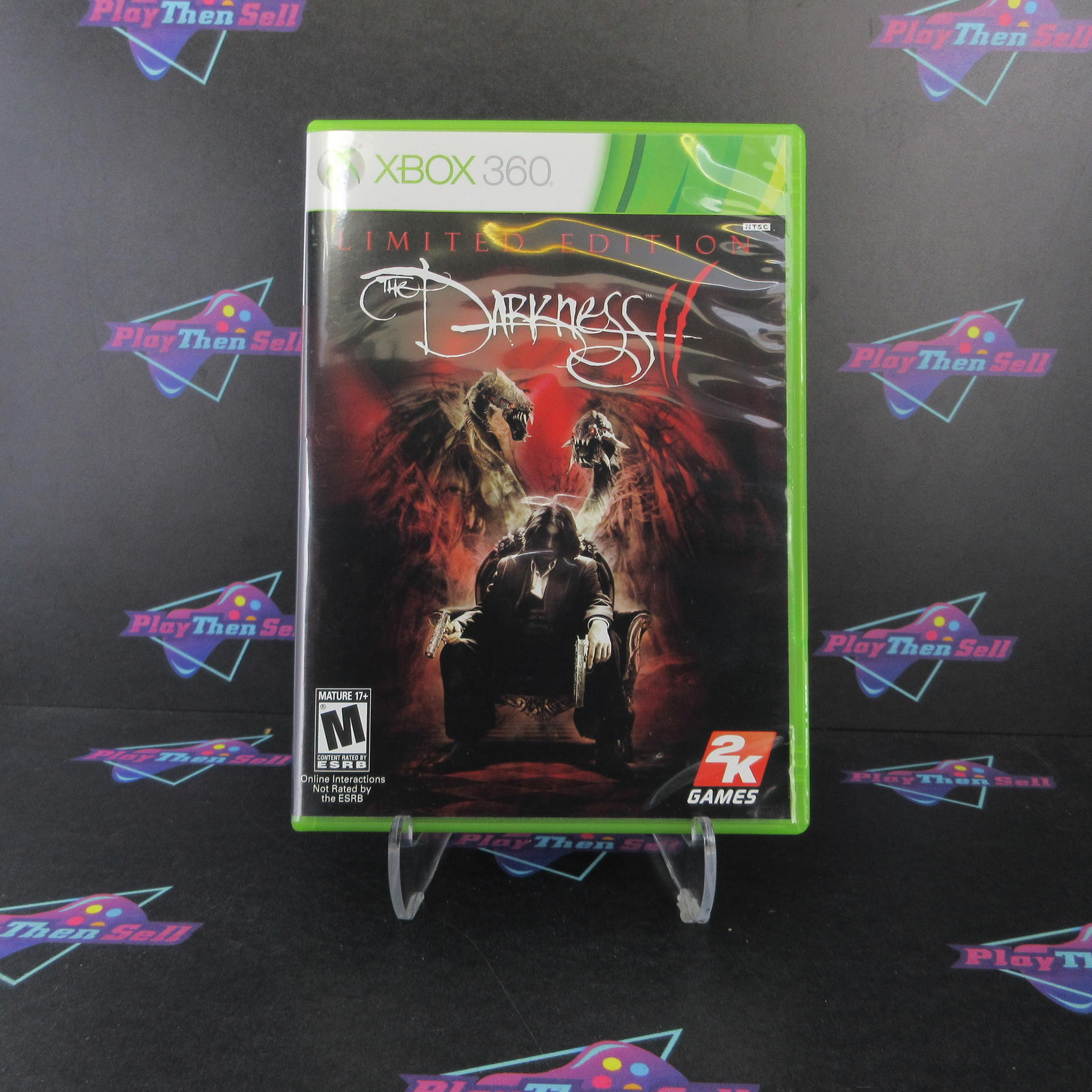 The Darkness ll 2 Limited Edition for Xbox 360 + Poster - Like New
