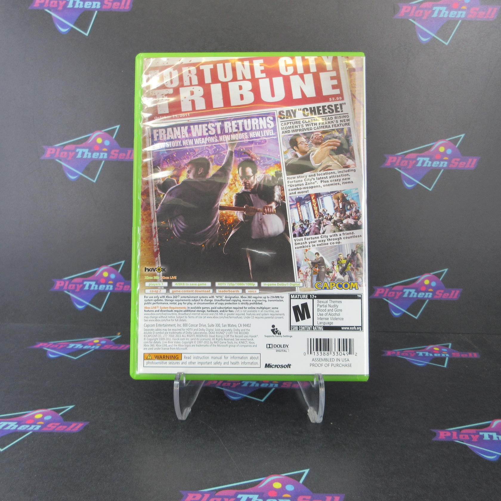 Dead Rising 2 Off the Record Xbox 360 Complete - Excellent