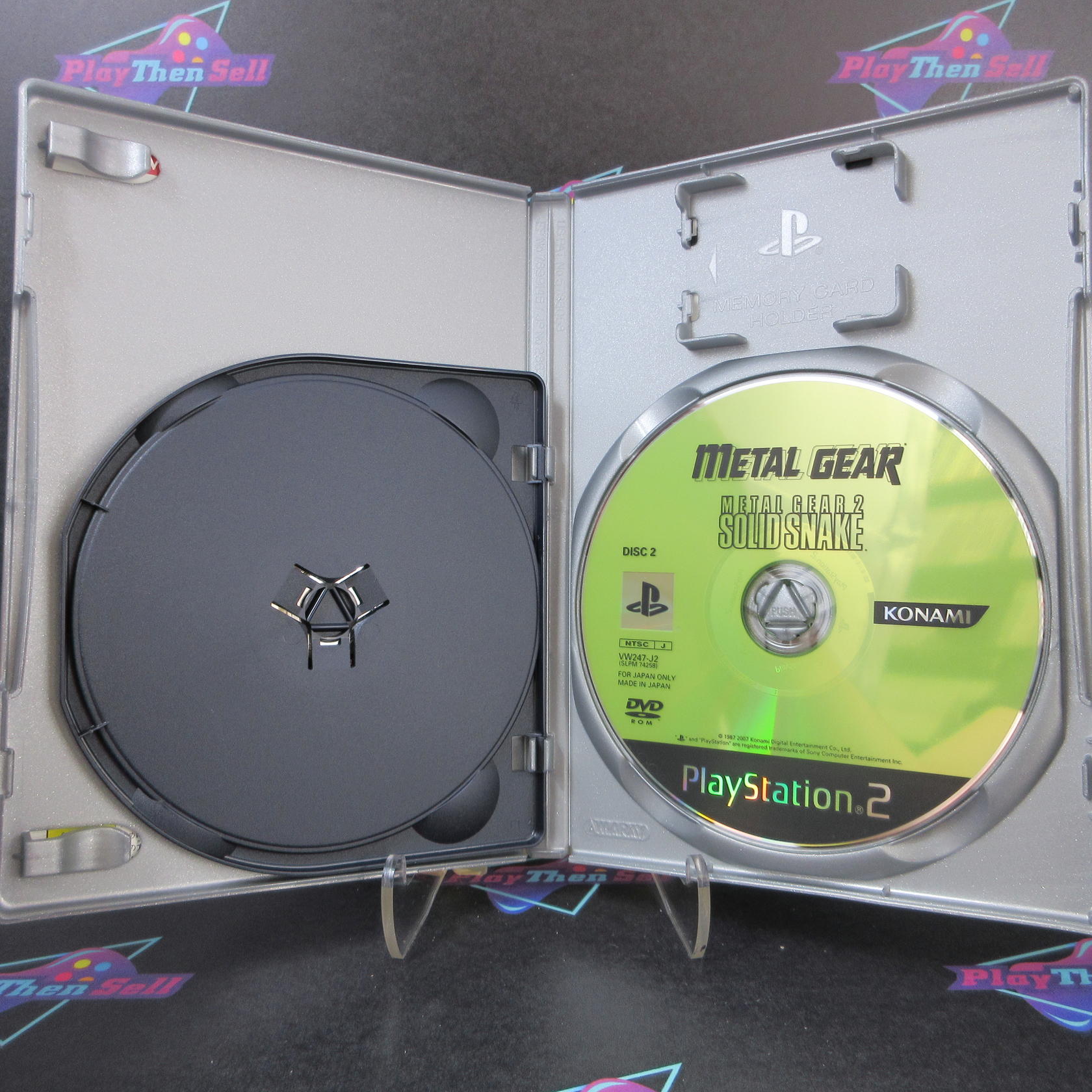 Metal Solid 3 Snake Eater Box PS2 The Best + Sleeve PlayStation 2 NM - Very Good