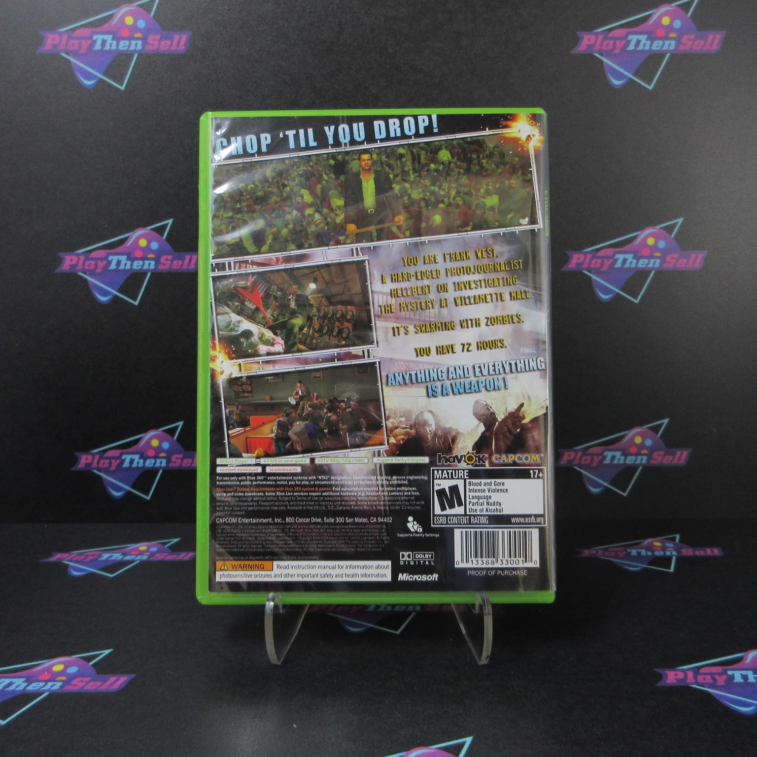 Dead Rising Xbox 360 Platinum Hits - Like New
