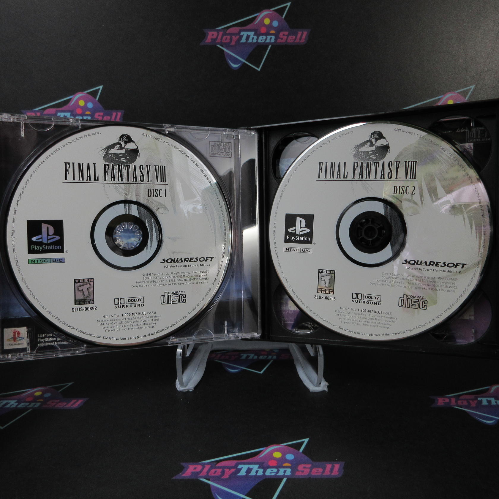 Final Fantasy VIII 8 PS1 PlayStation 1 - Very Good