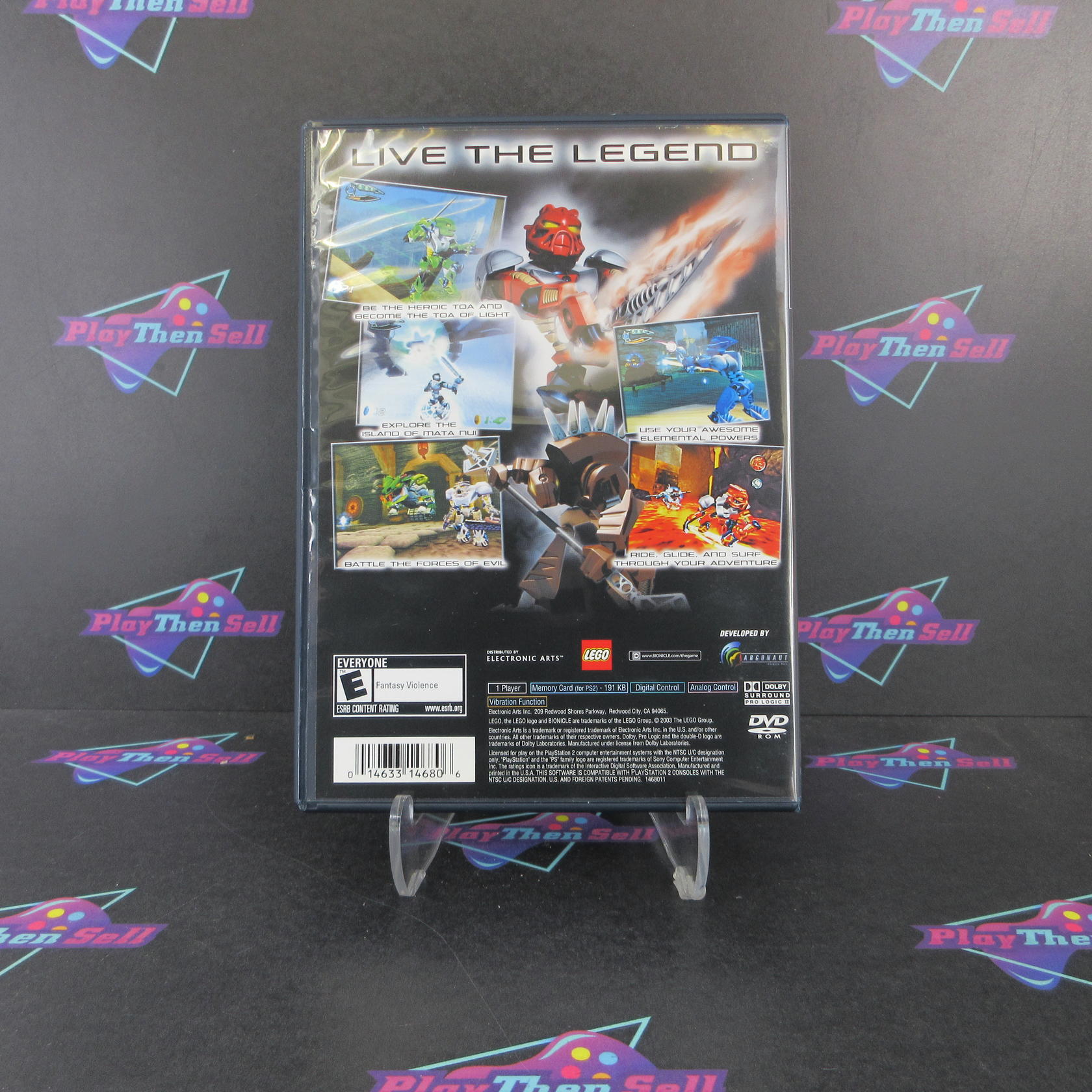Bionicle The Game PS2 PlayStation 2 Complete - Excellent