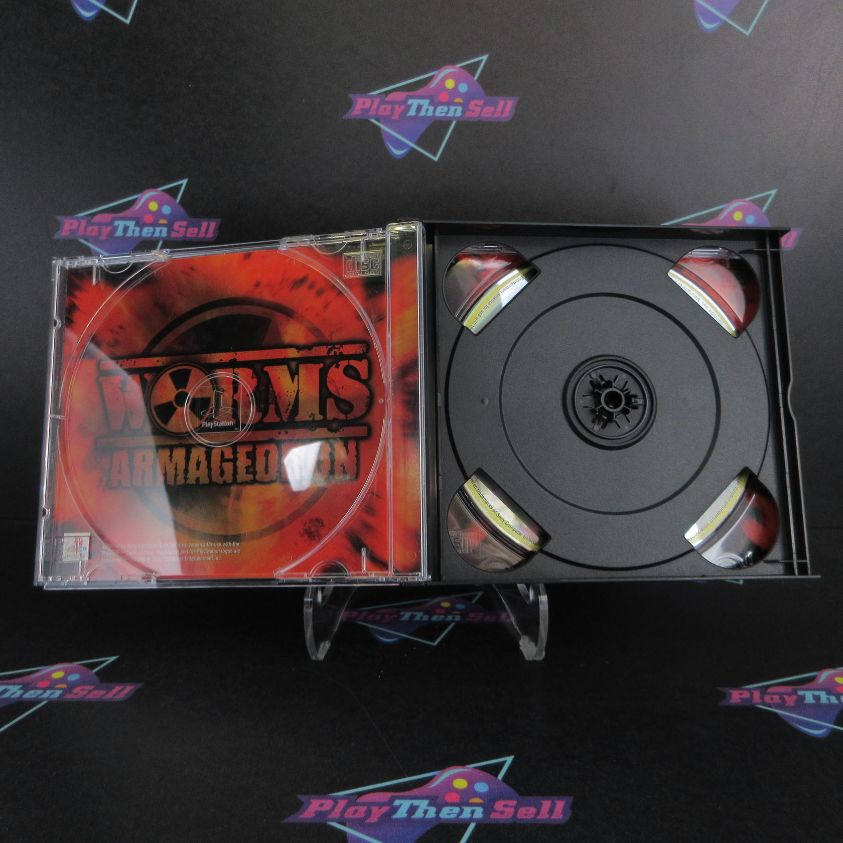 Worms Armageddon PS1 PlayStation 1 - Very Good