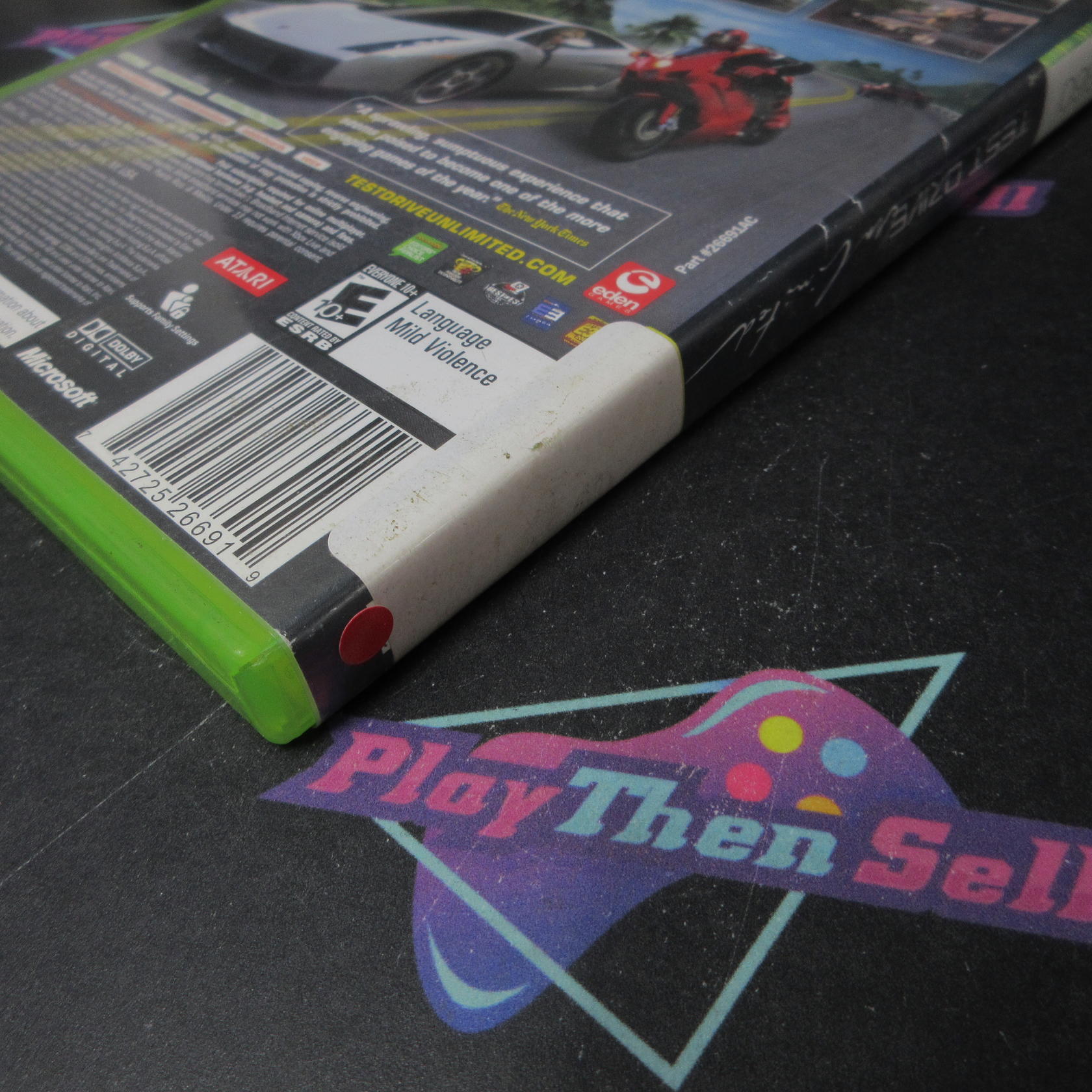 Test Drive Unlimited Xbox 360 AD/NM - Very Good
