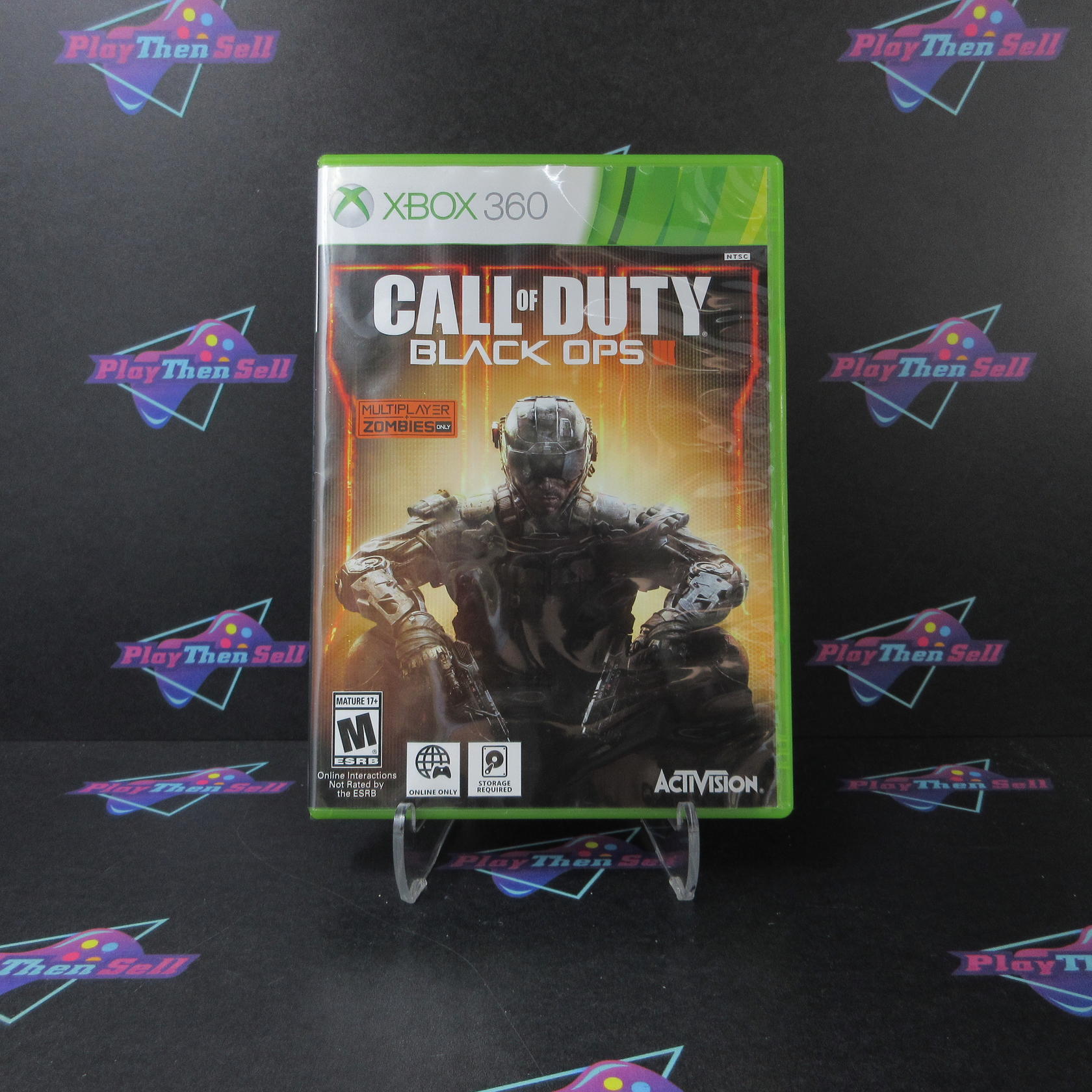 Call of Duty Black Ops III Multiplayer + Zombies Xbox 360 AD - Very Good