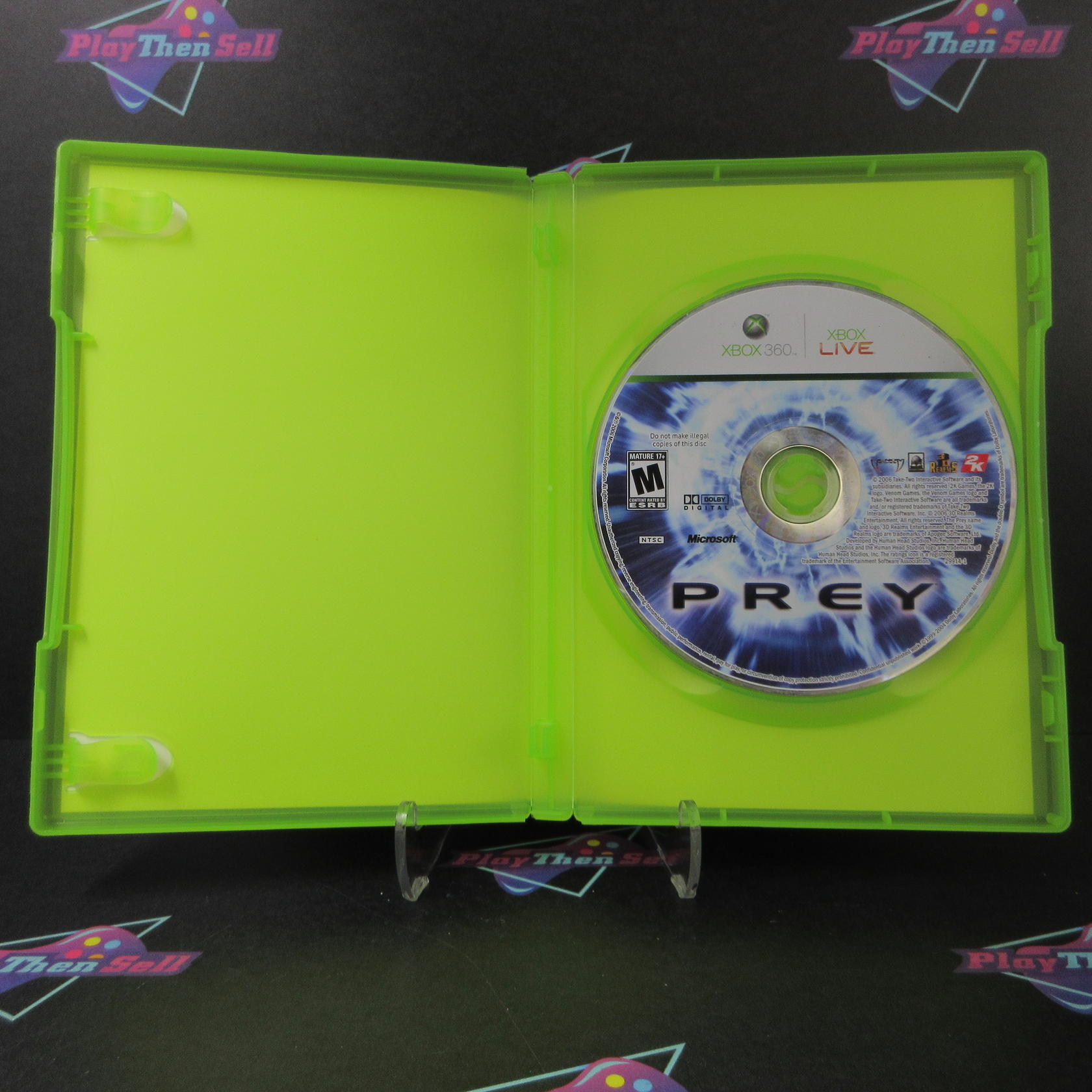 Prey Xbox 360 AD/NM - Very Good