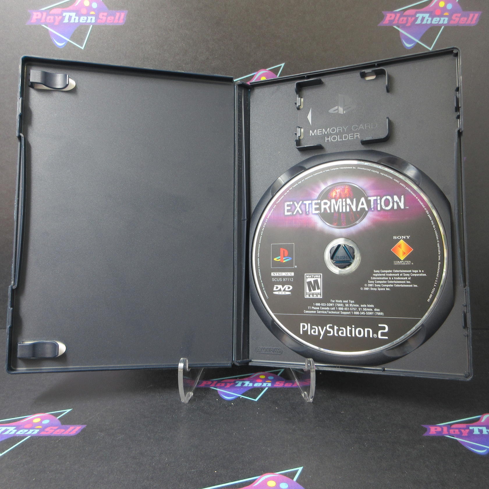 Extermination PS2 PlayStation 2 AD/NM - Very Good