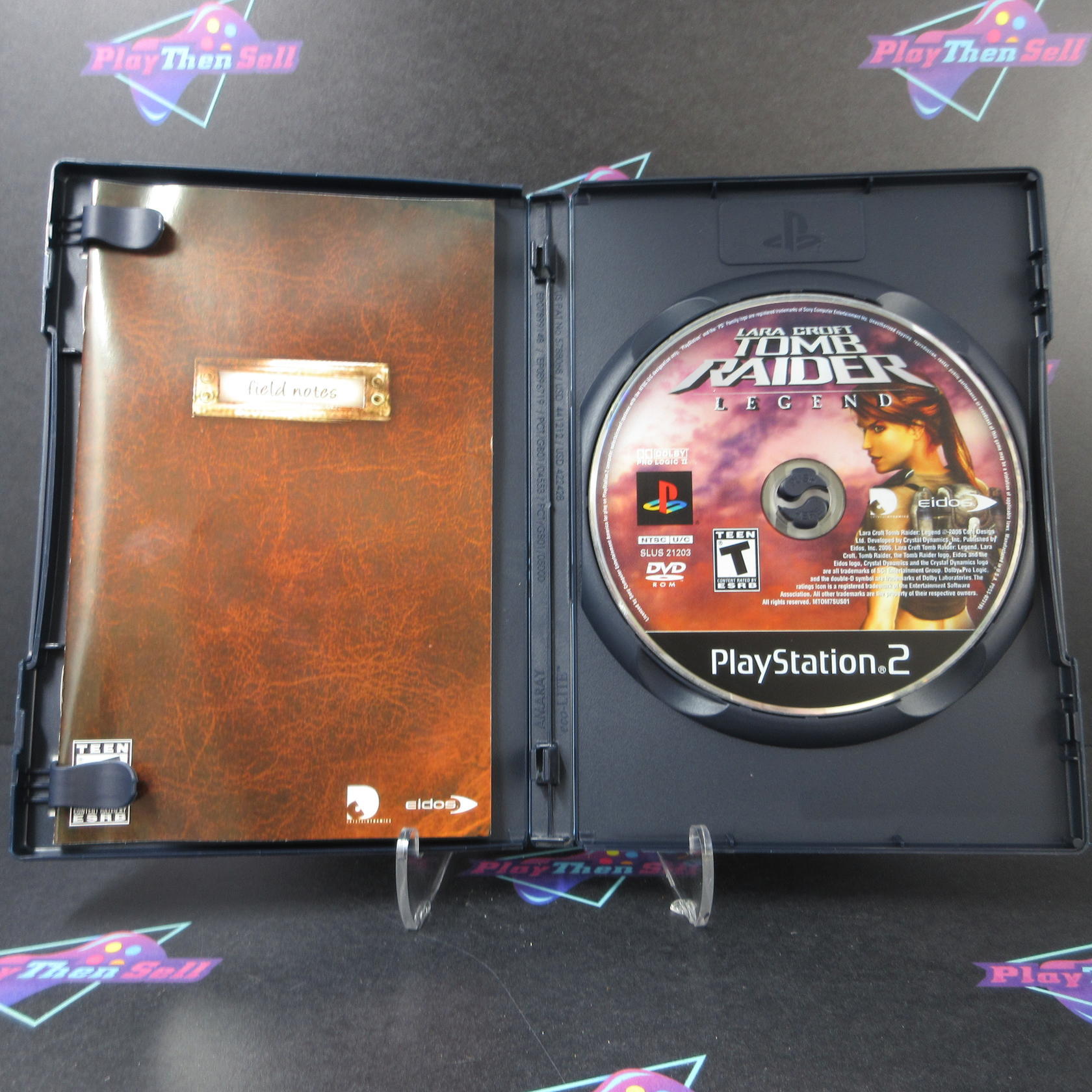 Tomb Raider Legend - PS2 PlayStation 2 - Complete - Excellent