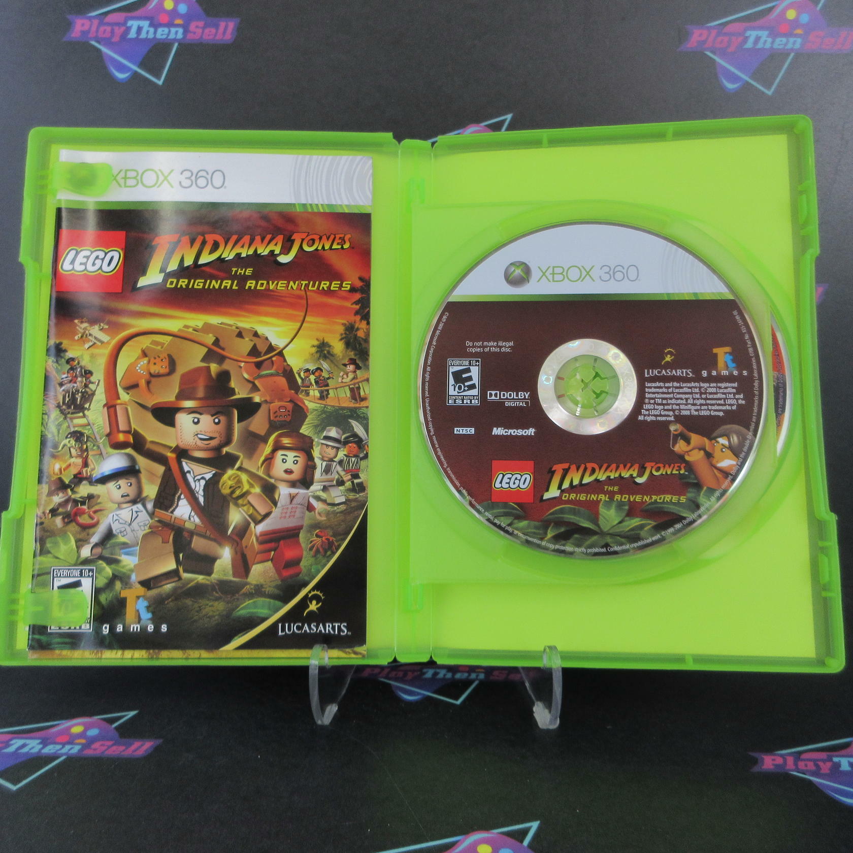 LEGO Indiana Jones + Kung Fu Panda Combo Pack Xbox 360 Complete - Excellent