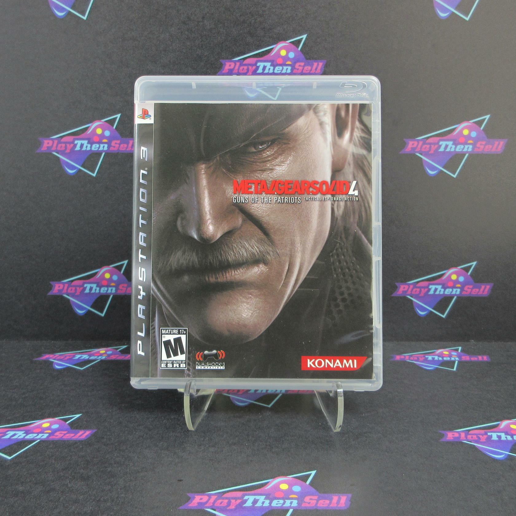 Metal Gear Solid 4 Guns Of The Patriots PS3 PlayStation 3 Complete - Excellent