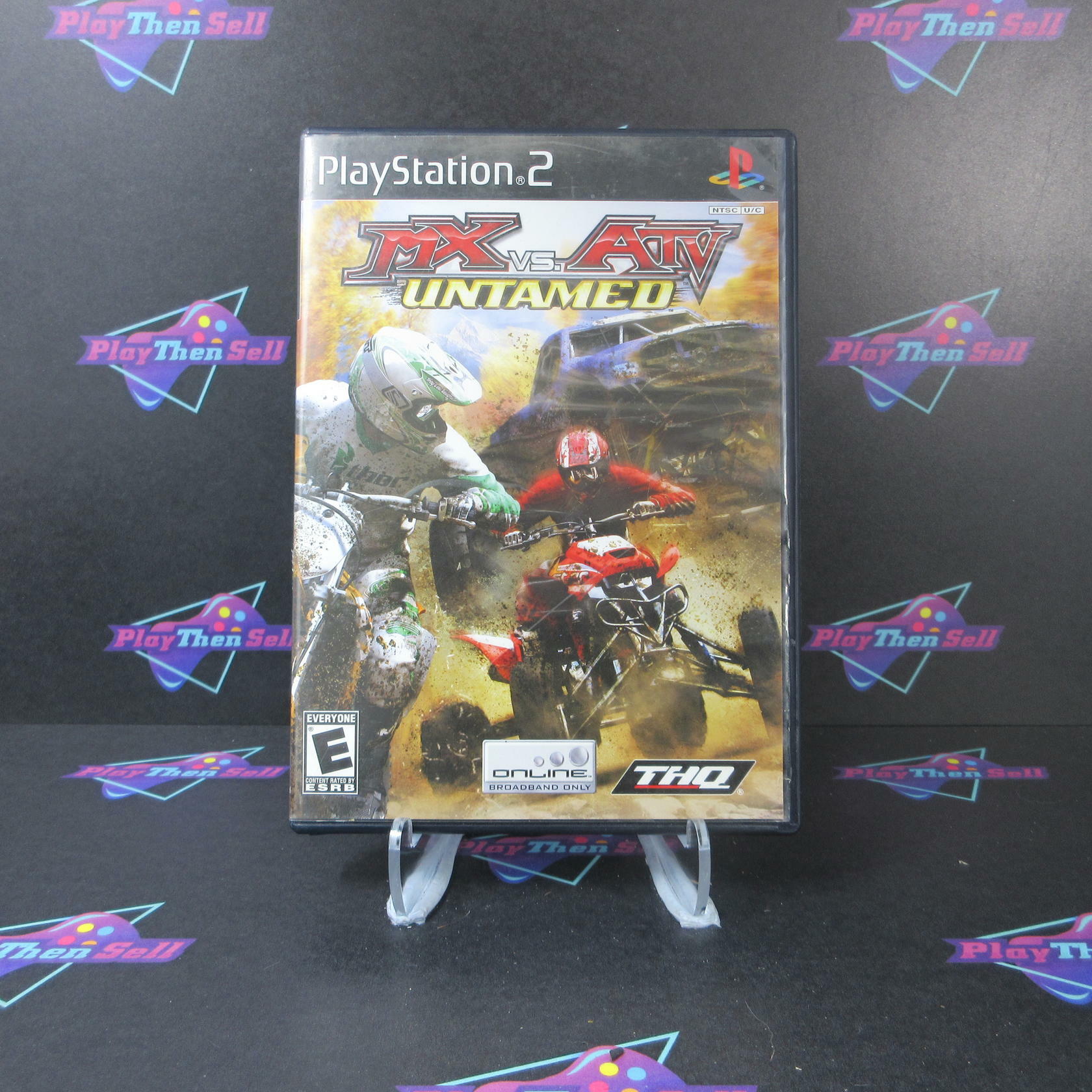 Mx Vs ATV Untamed PS2 PlayStation 2 AD Complete CIB - Very Good