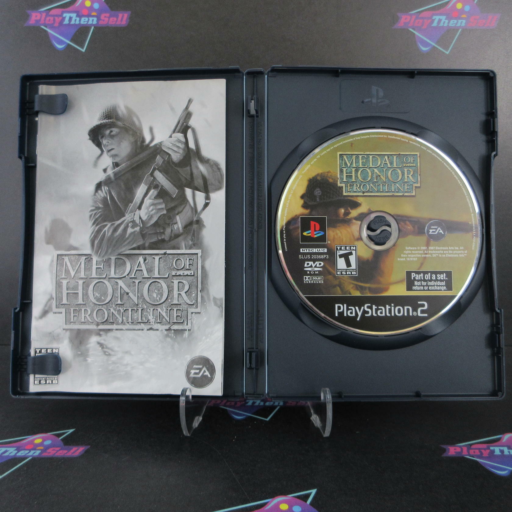 Medal of Honor Frontline PS2 PlayStation 2 Complete - Excellent