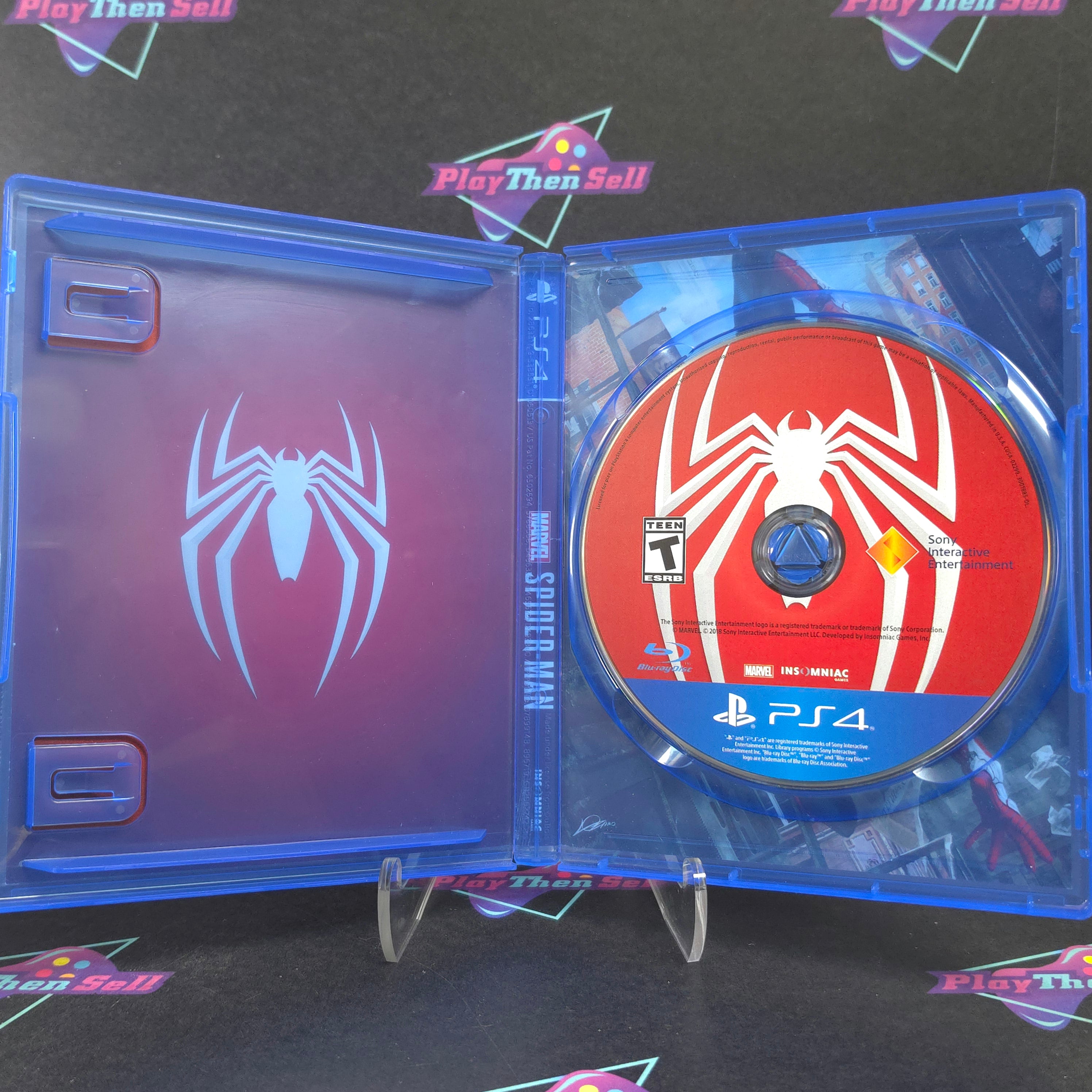 Marvel Spider-Man PS4 PlayStation 4 Complete - Very Good