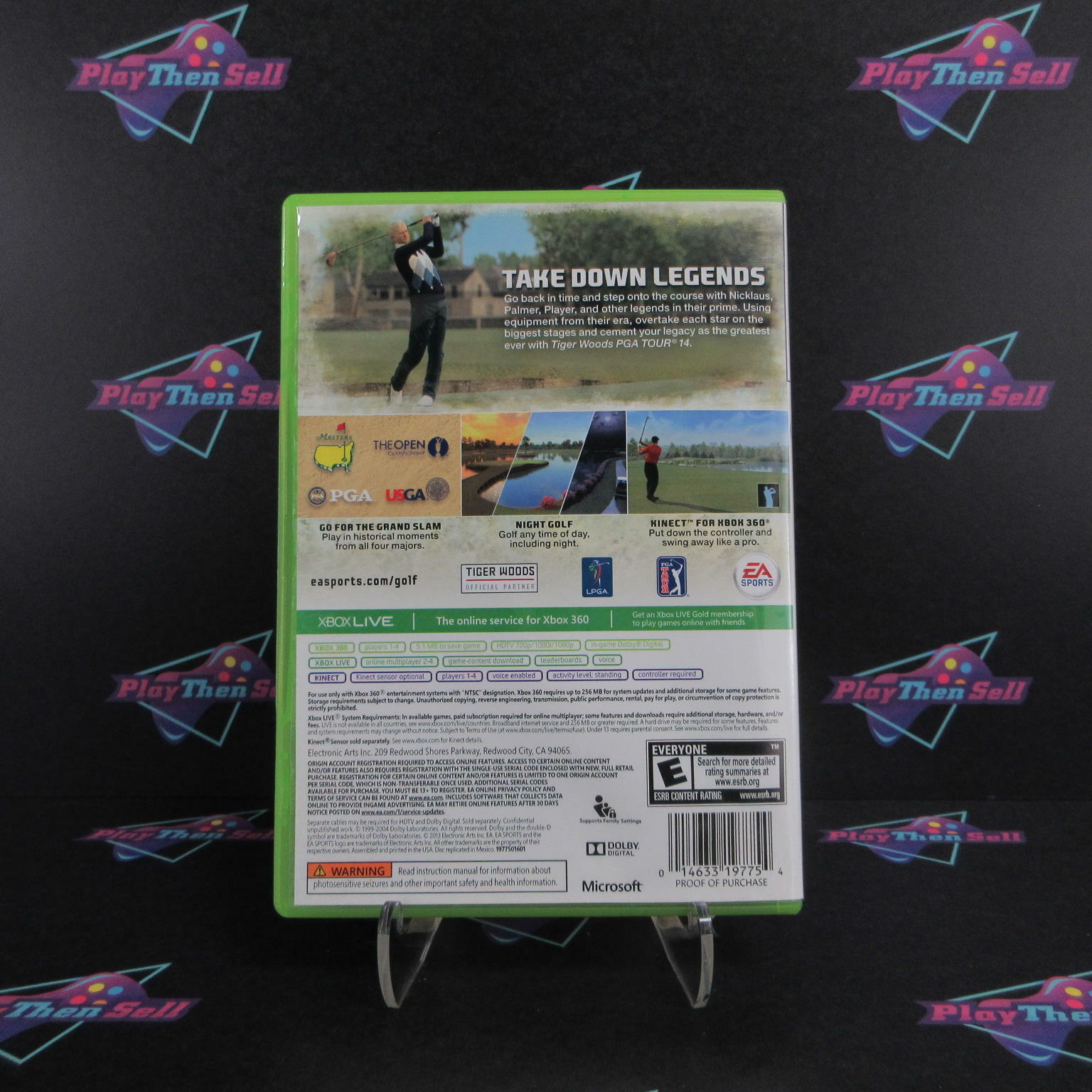 Tiger Woods PGA Tour 14 Xbox 360 - Like New