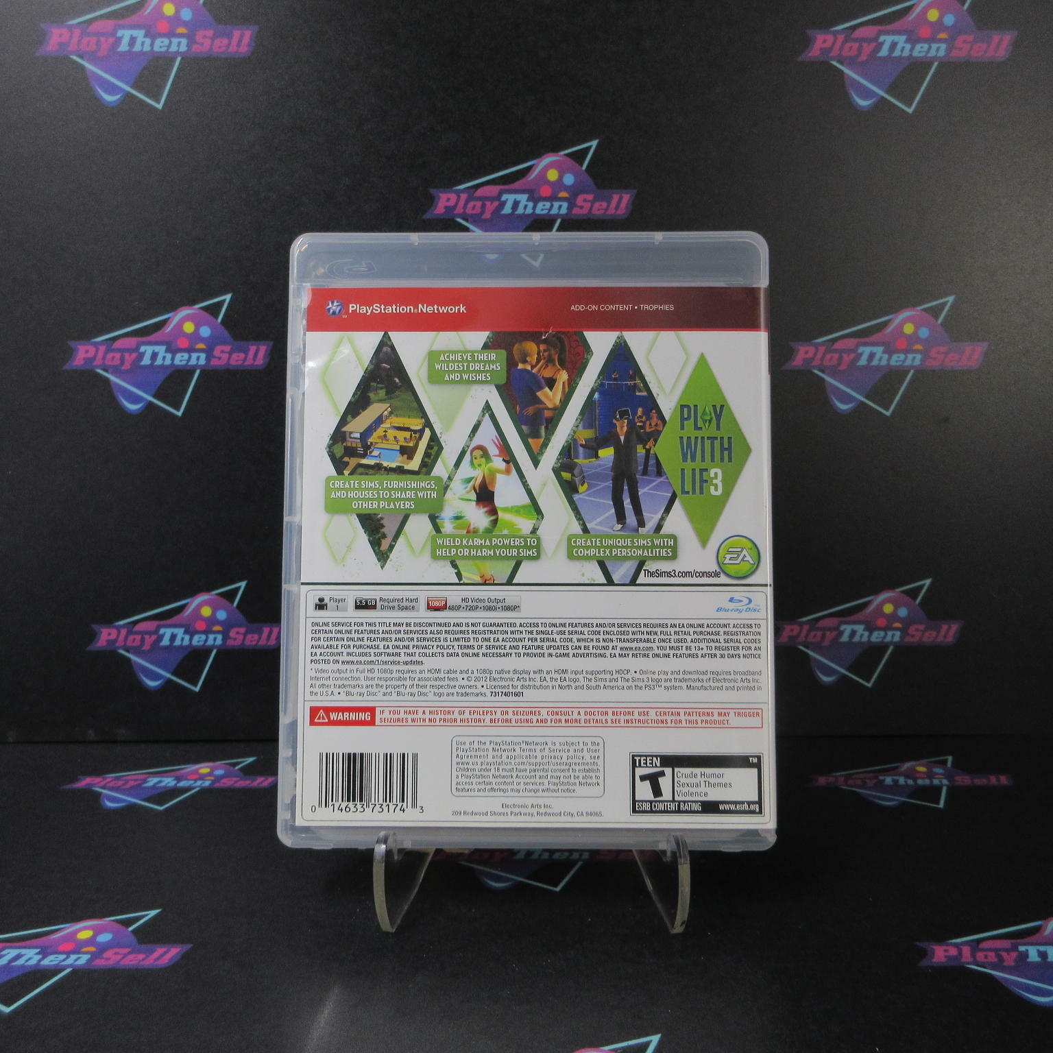 The Sims 3 PS3 PlayStation 3 GH Complete - Excellent