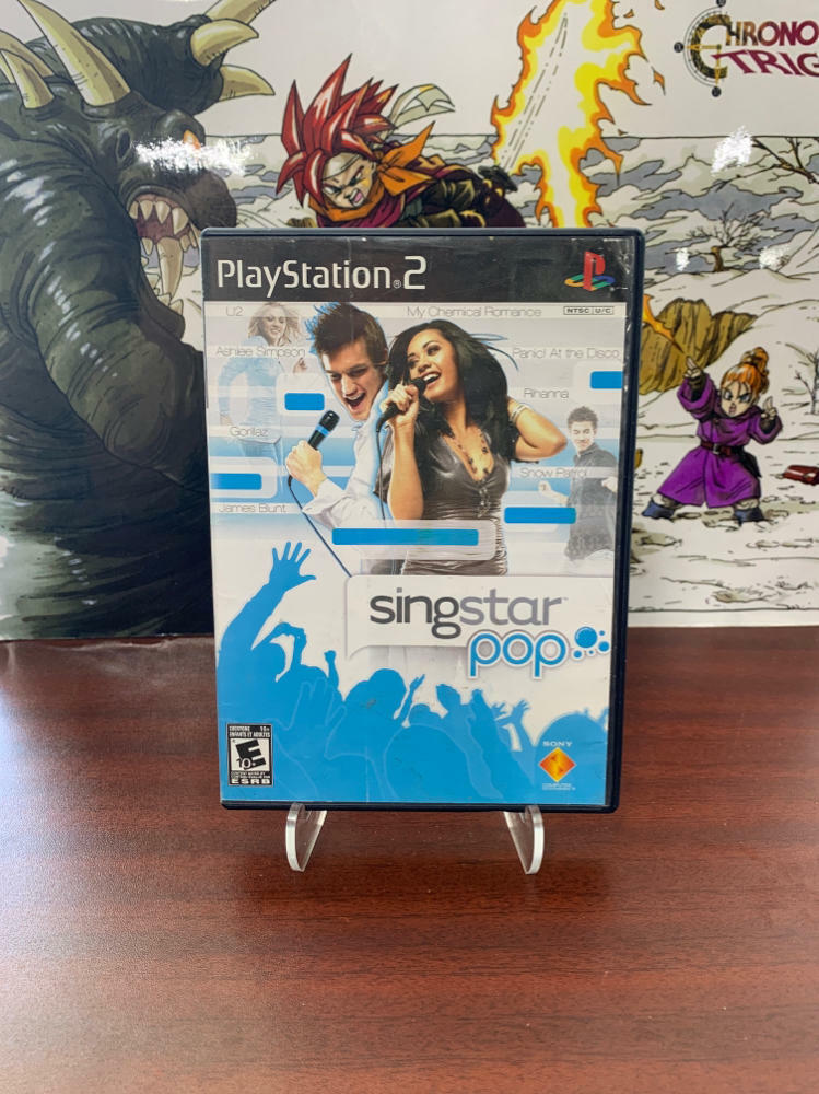 SingStar Pop PS2 PlayStation 2 Game Only - Very Good