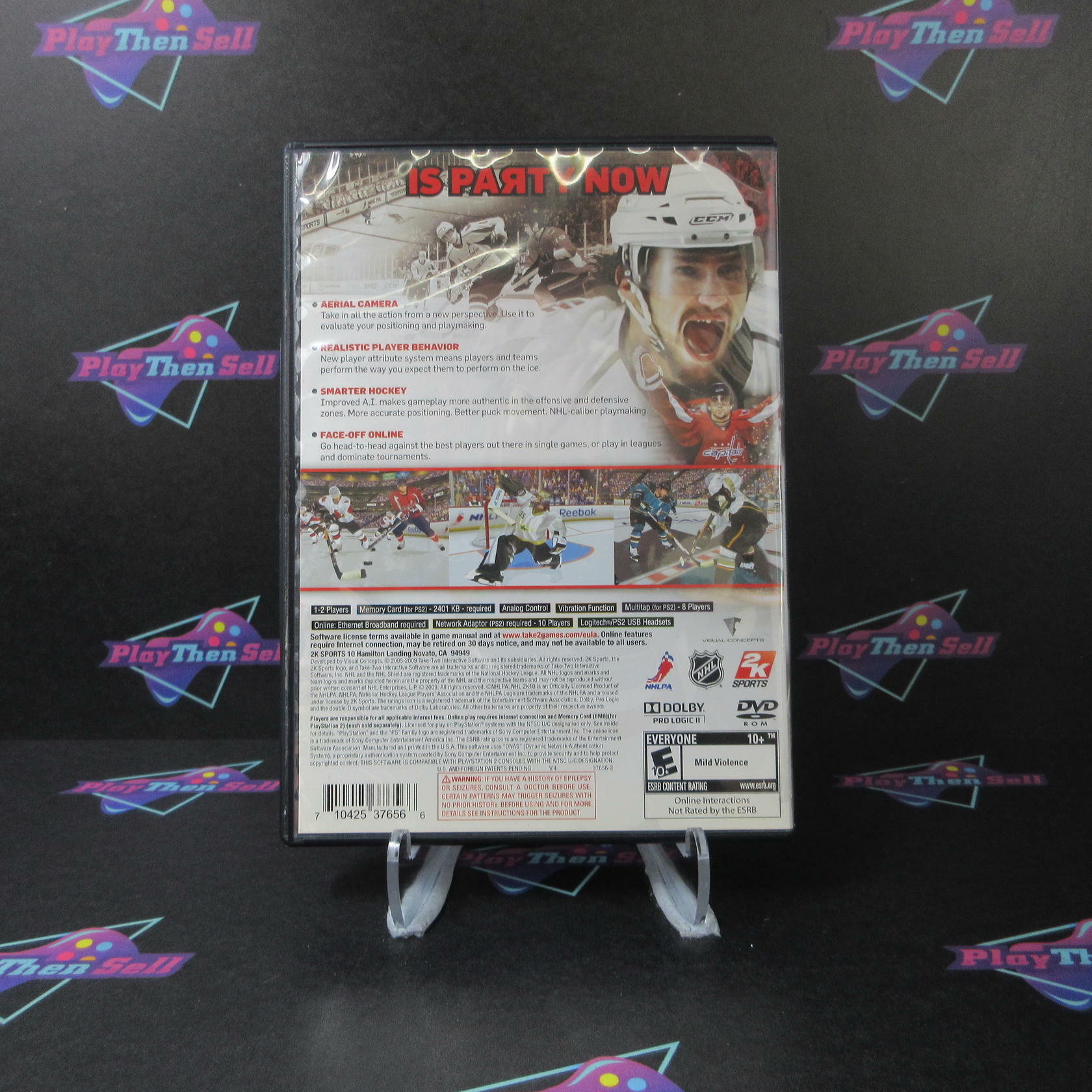 NHL 2K10 PS2 PlayStation 2 - Like New