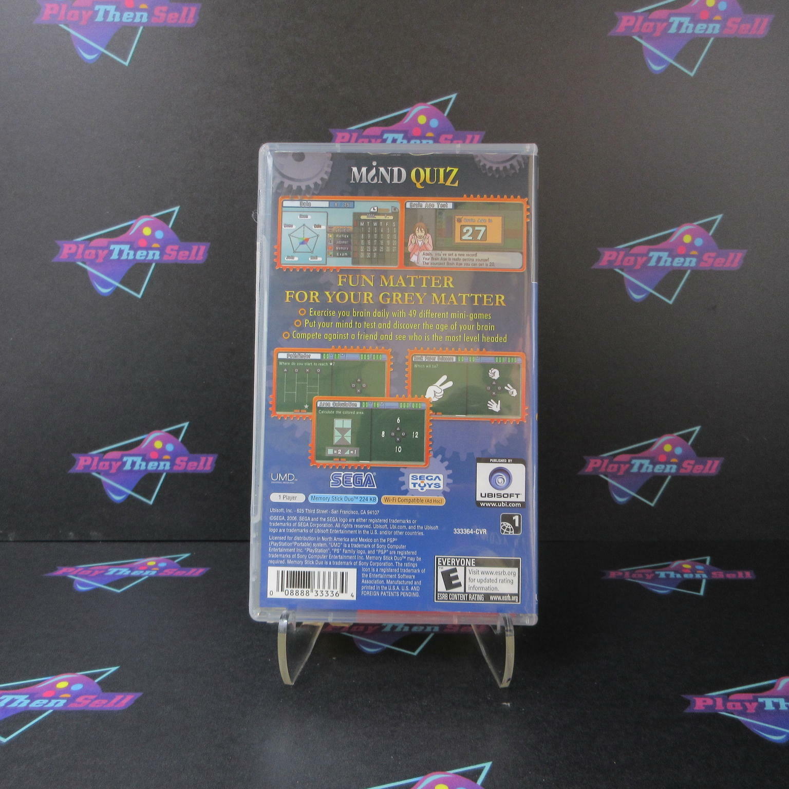 Mind Quiz Sony PSP - Like New
