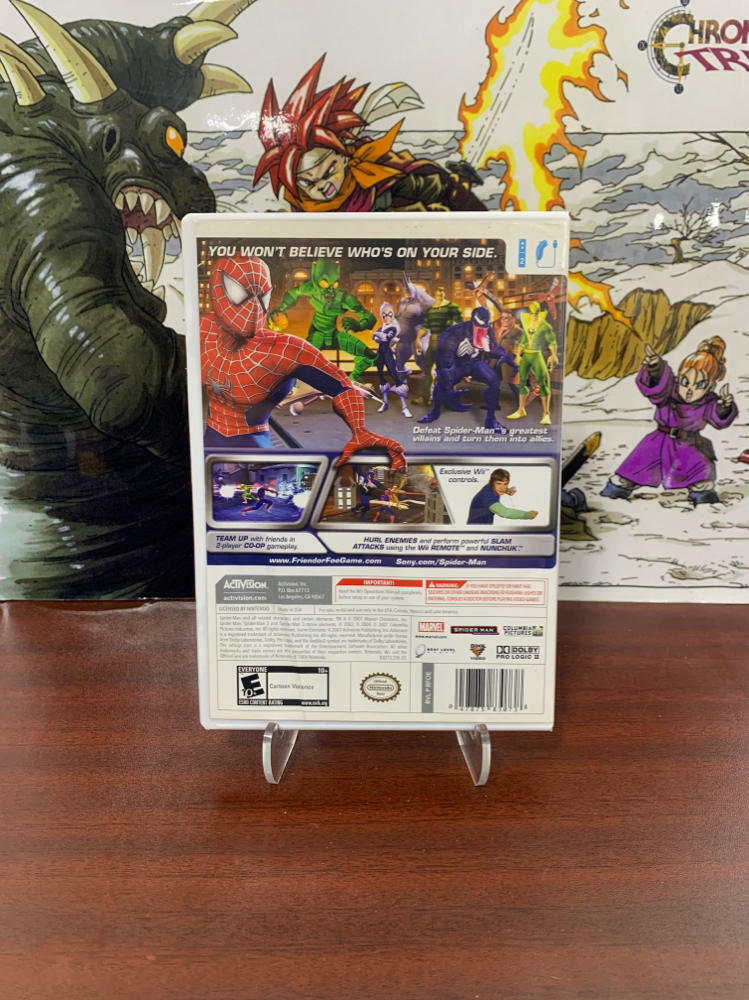 Spiderman Friend or Foe Nintendo Wii - Like New