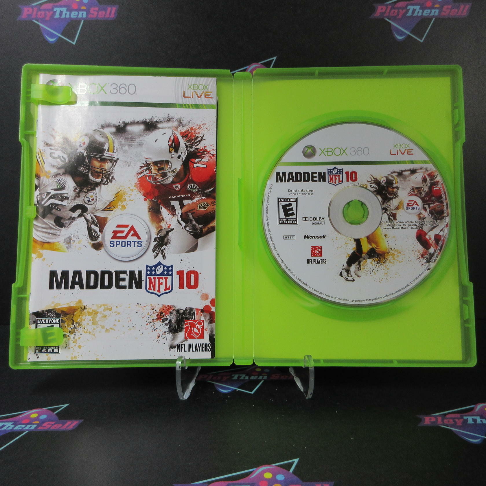 Madden NFL 10 Xbox 360 DD Complete CIB - Very Good