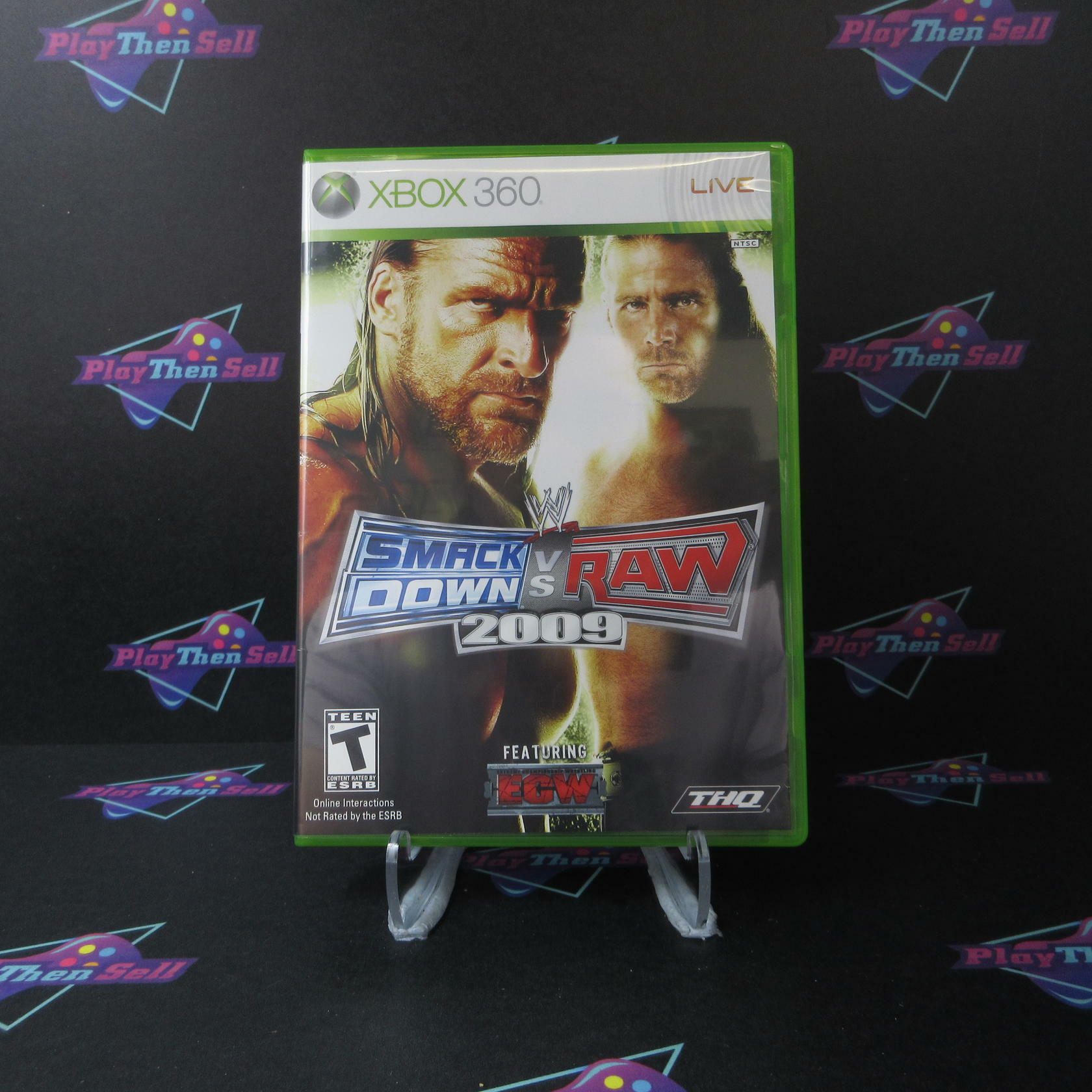 WWE Smackdown vs Raw 2009 Xbox 360 - Like New