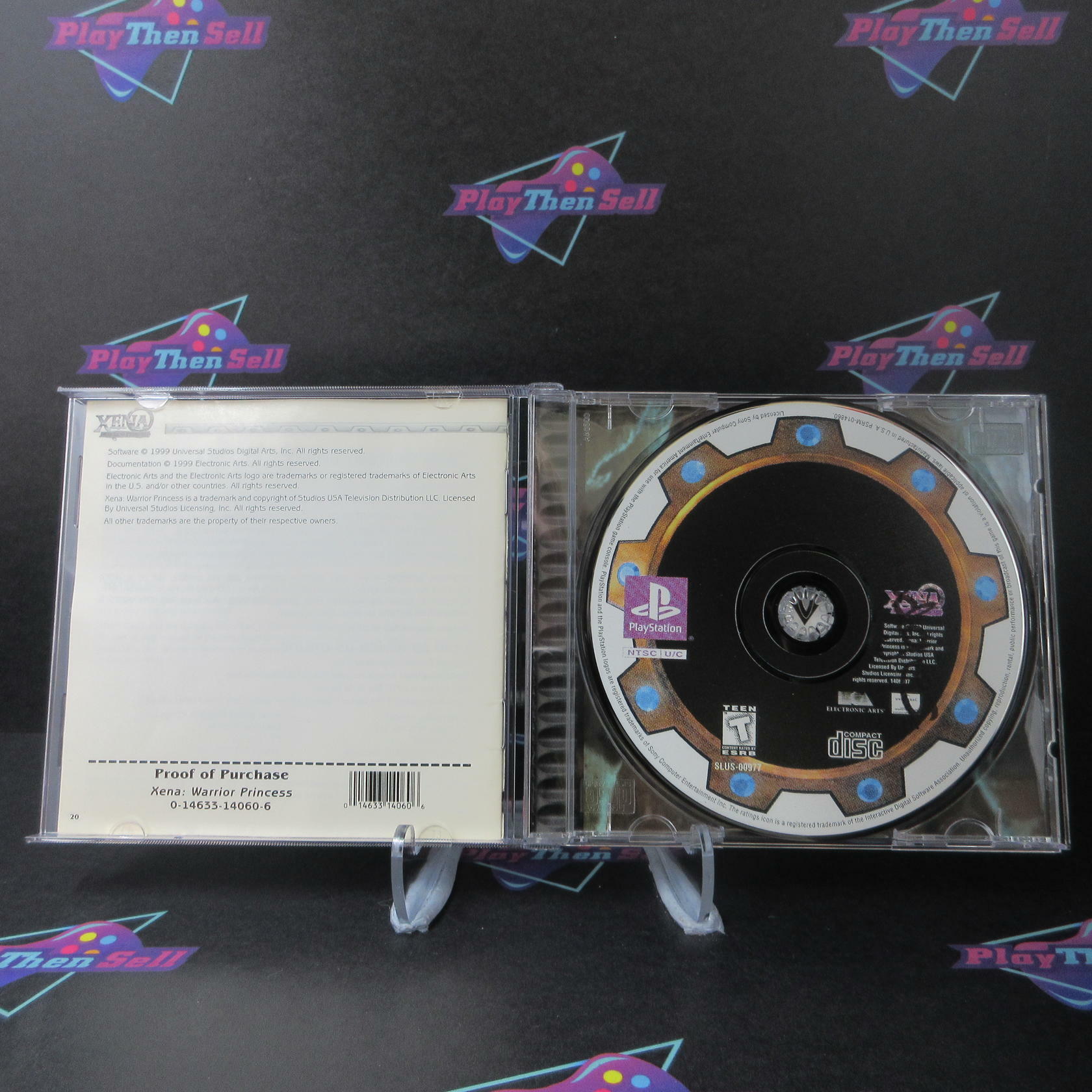 Xena Warrior Princess PS1 PlayStation 1 MD/DD Complete CIB - Very Good