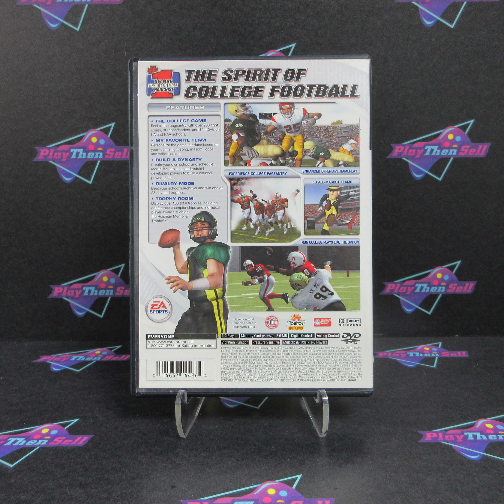 NCAA Football 2003 PS2 PlayStation 2 - Very Good