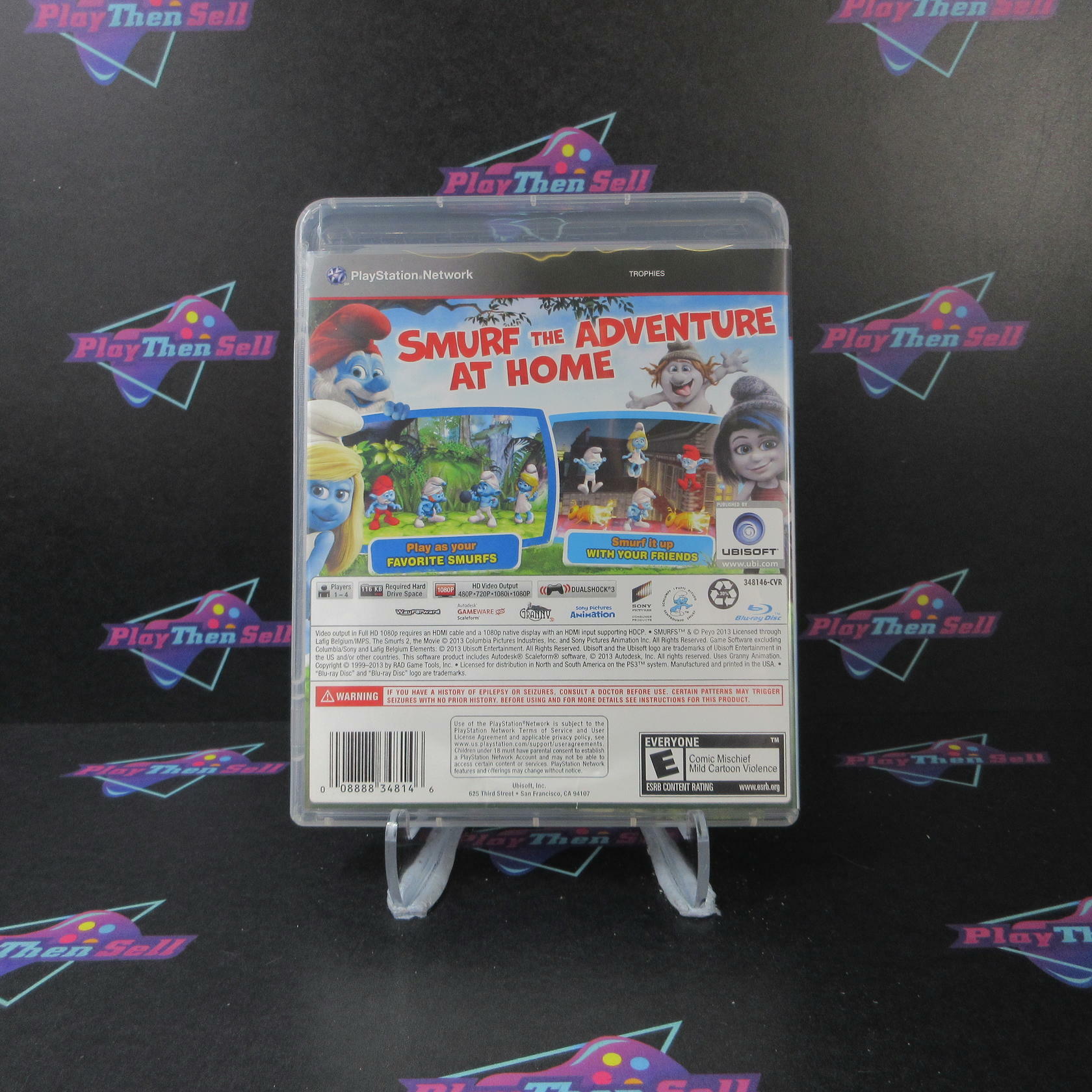 The Smurfs 2 PS2 PlayStation 3 - Like New