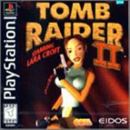 Tomb Raider II + Reg Card PS1 PlayStation 1 AD Complete CIB - Very Good