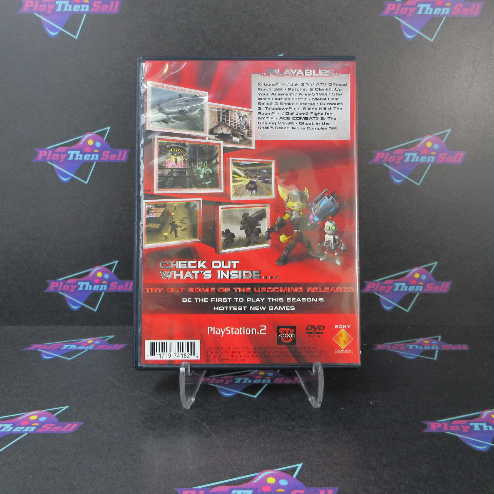 Jampack Demo Disk Volume 11 PS2 PlayStation 2 + Reg Card - Like New