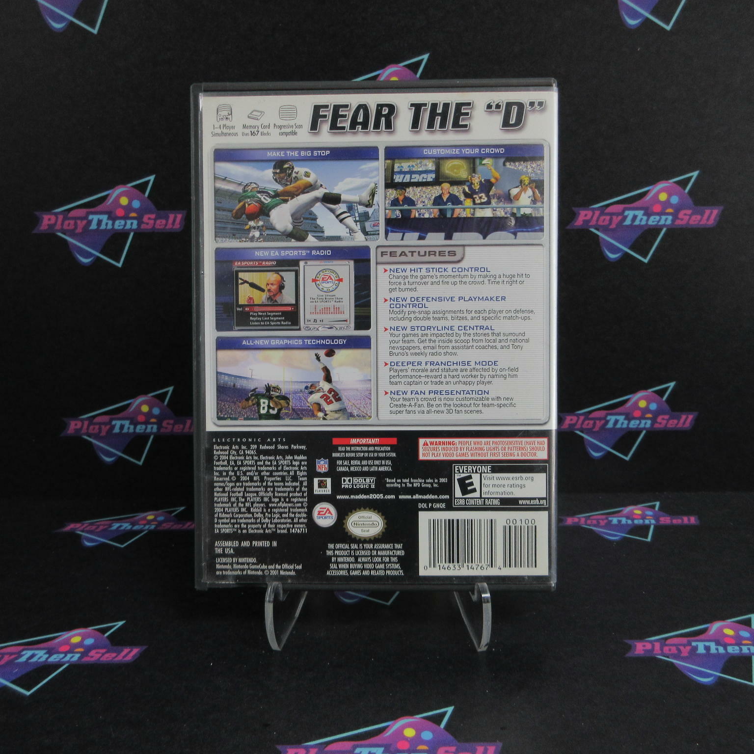 Madden NFL 2005 Nintendo Gamecube - Like New