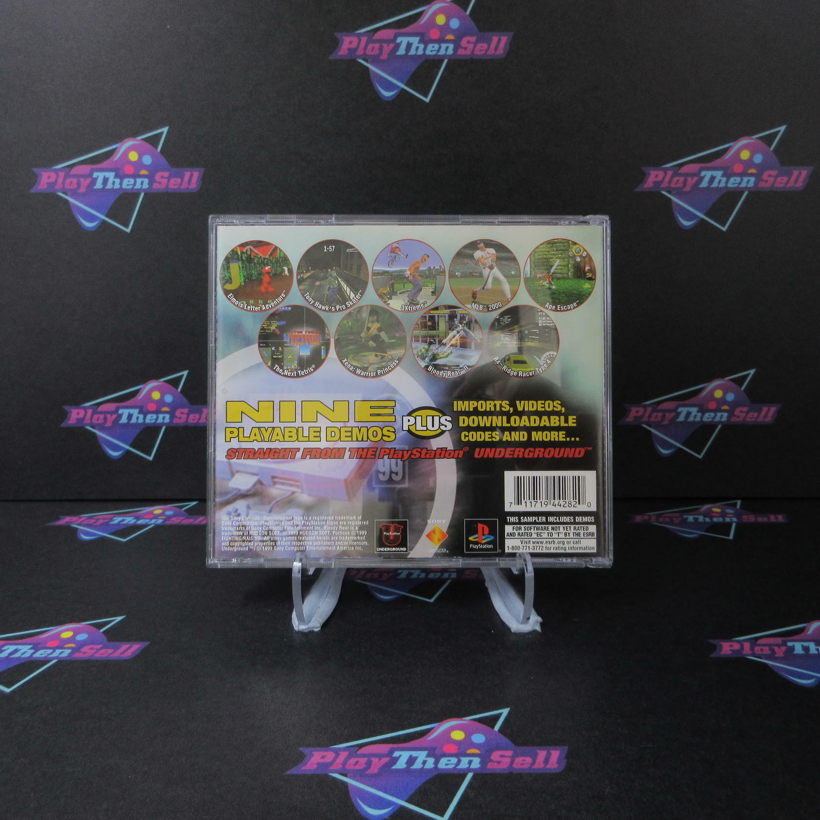 Underground JamPack Summer 99  PS1 PlayStation 1 - Like New