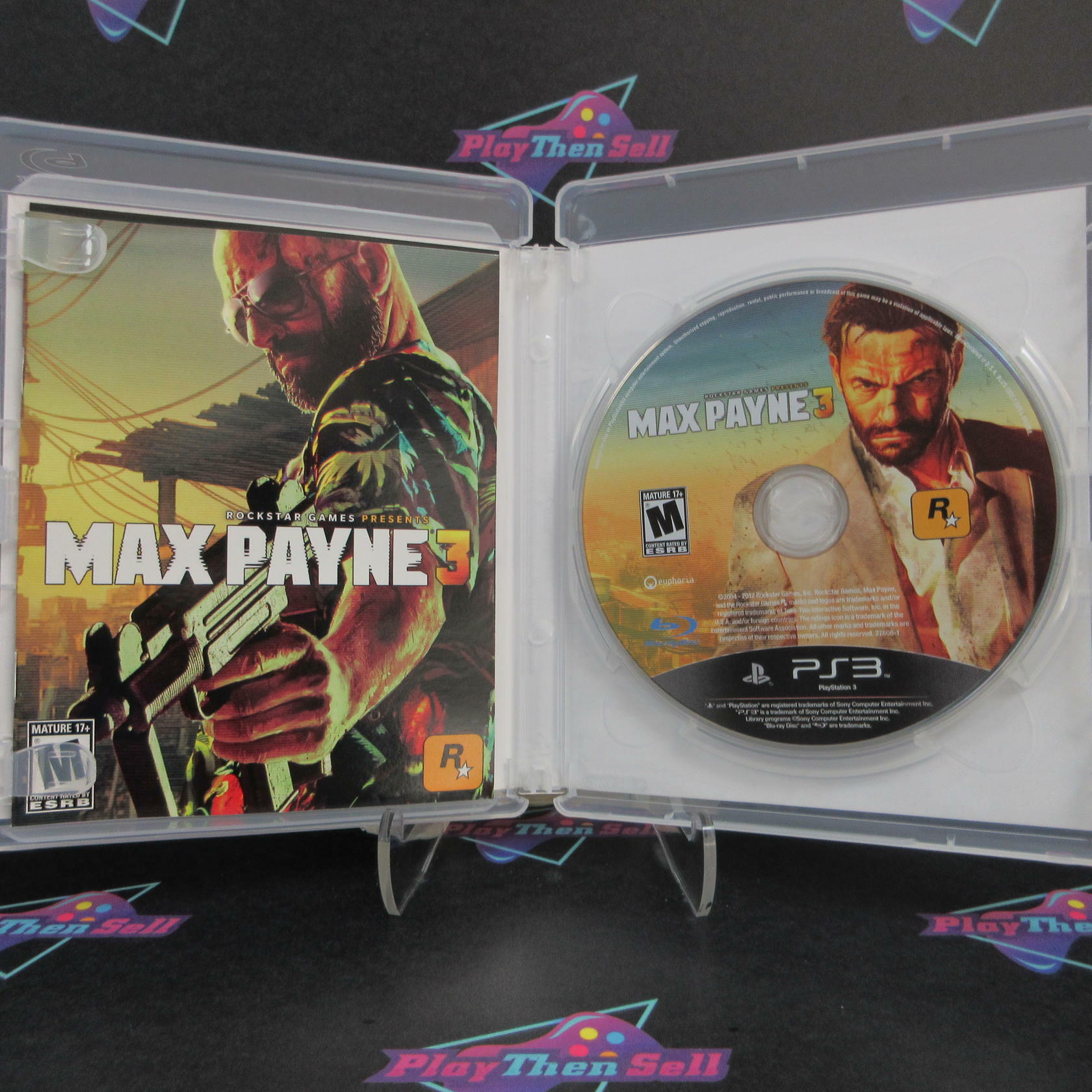 Max Payne 3 PS3 PlayStation 3 - Like New