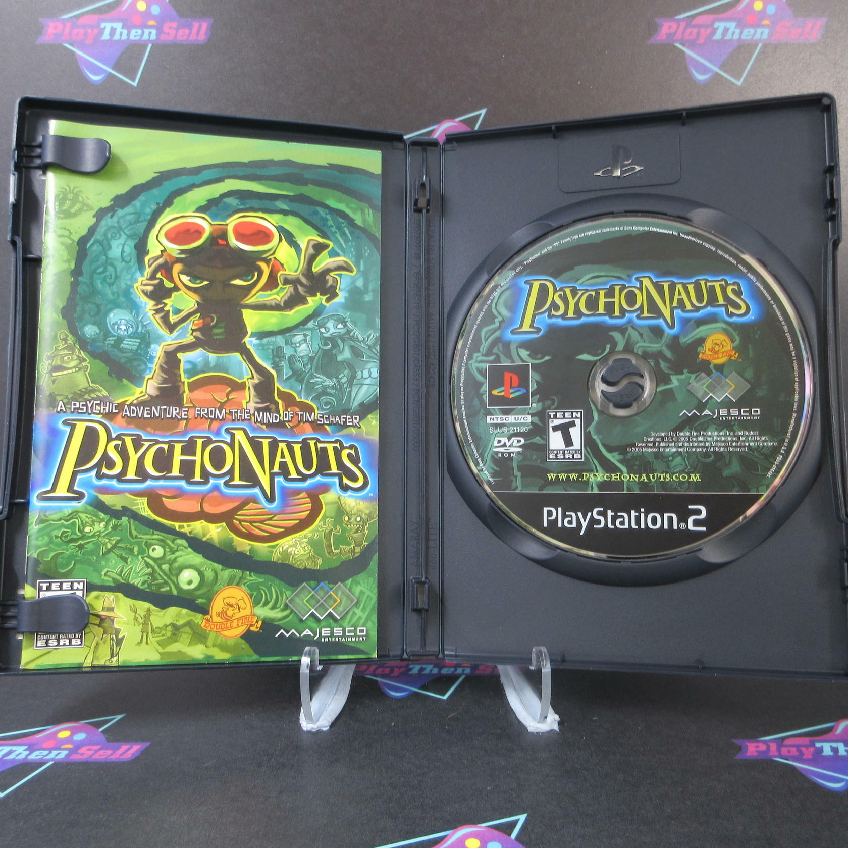 PsychoNauts PS2 PlayStation 2 - Like New