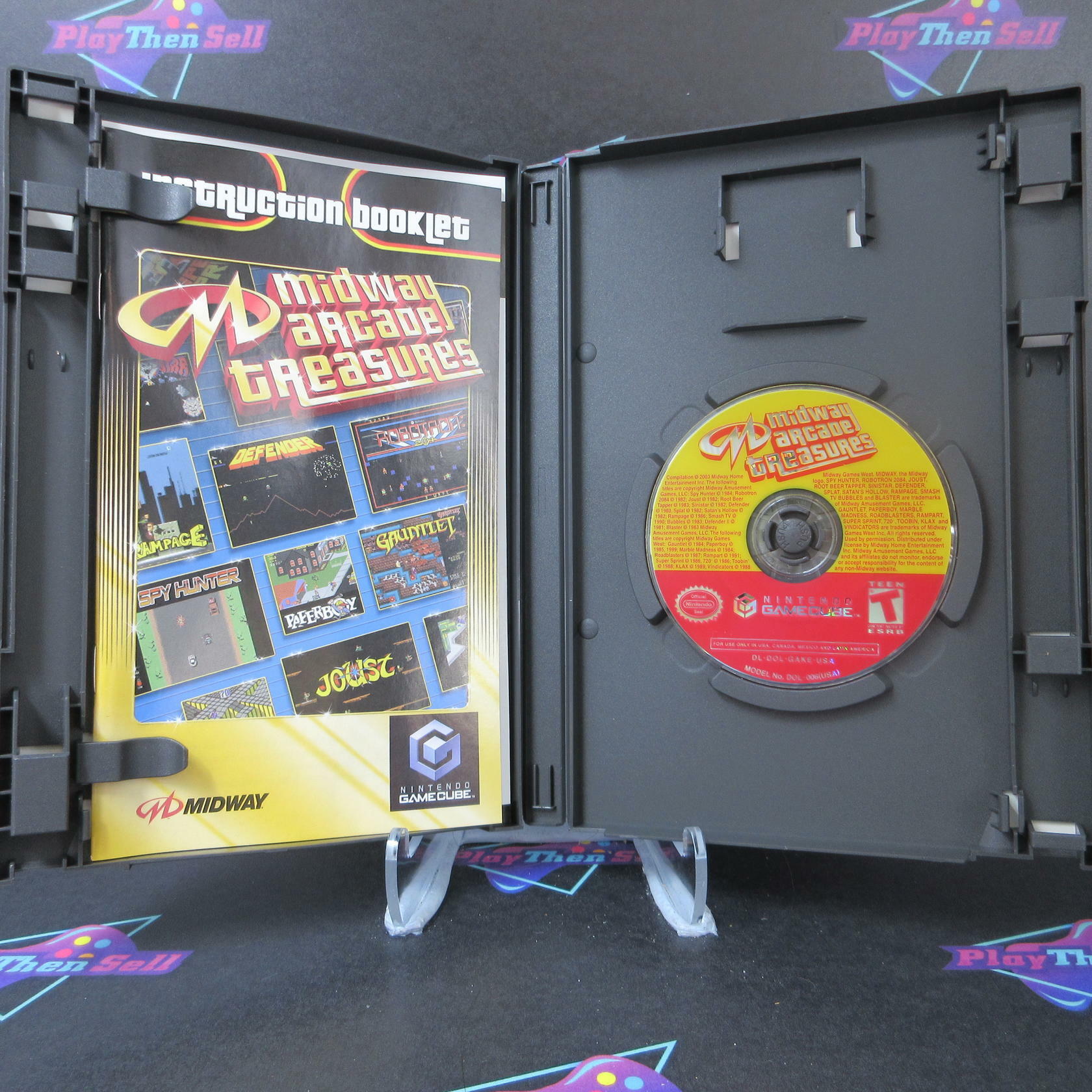Midway Arcade Treasures Gamecube + Reg Card - Like New