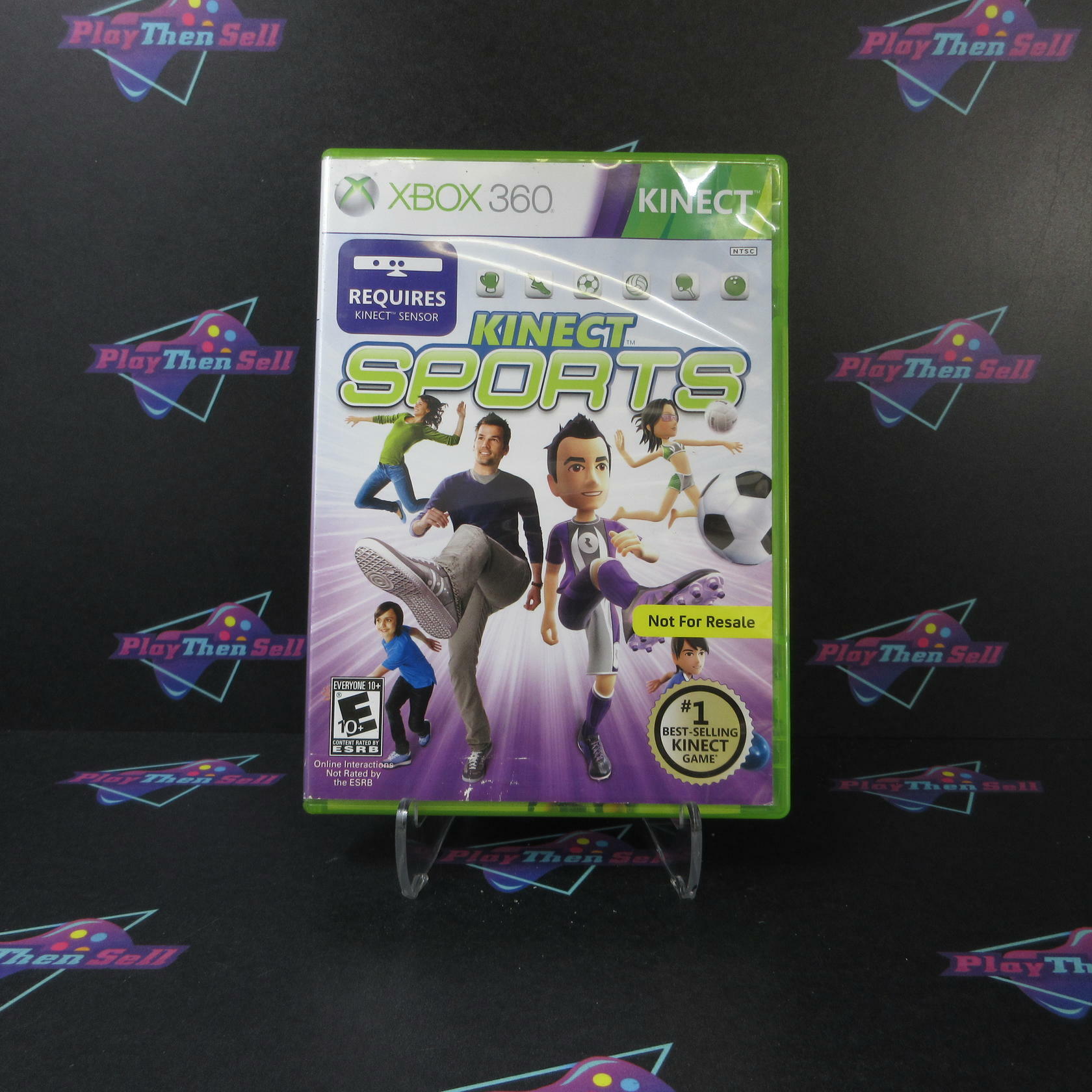Kinect Sports Xbox 360 AD Complete CIB - Very Good