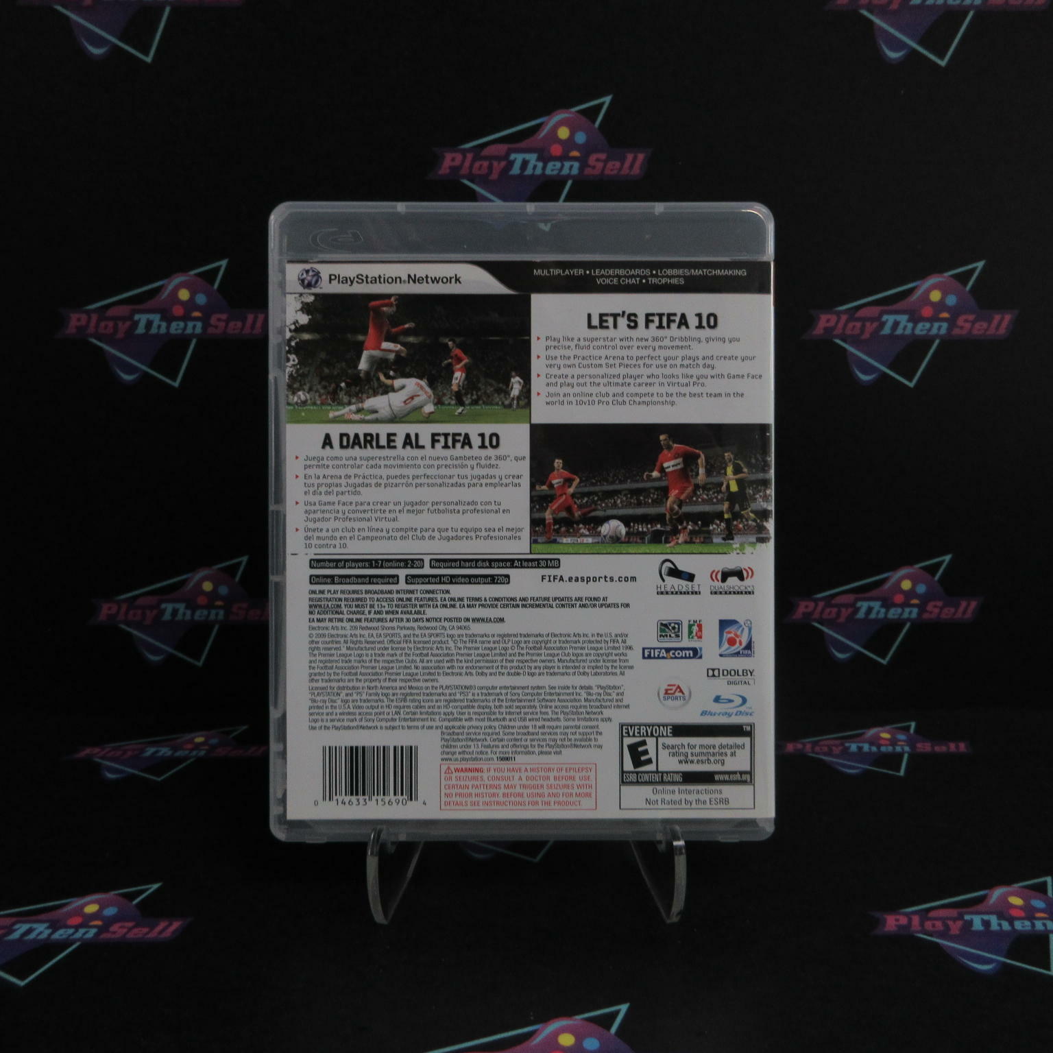 FIFA Soccer 10 PS3 PlayStation 3 - Like New