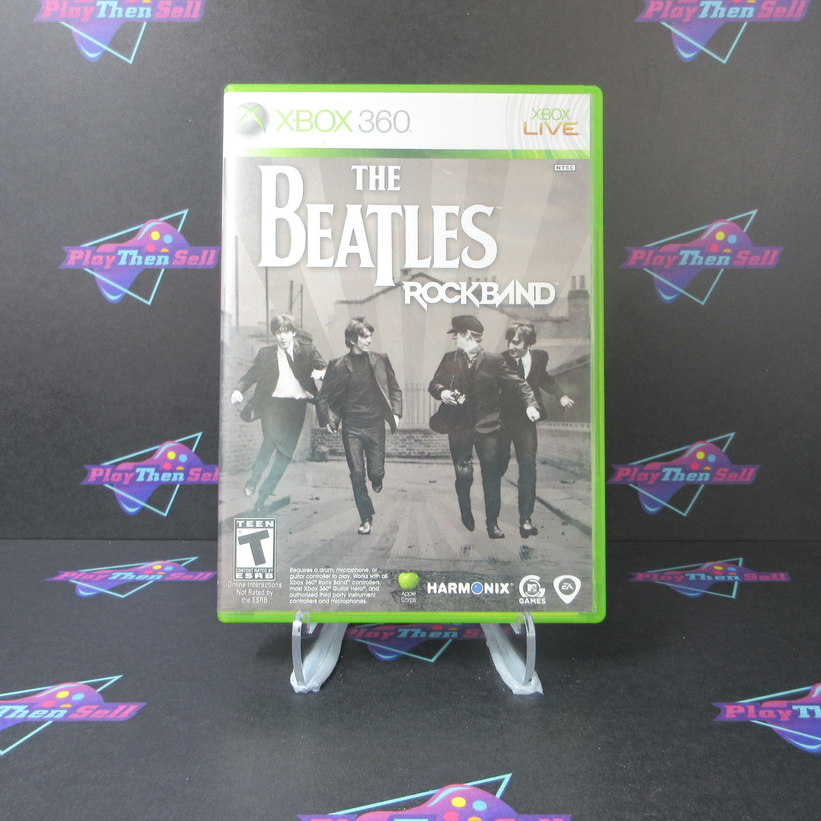 The Beatles RockBand Xbox 360 DD Complete CIB - Very Good